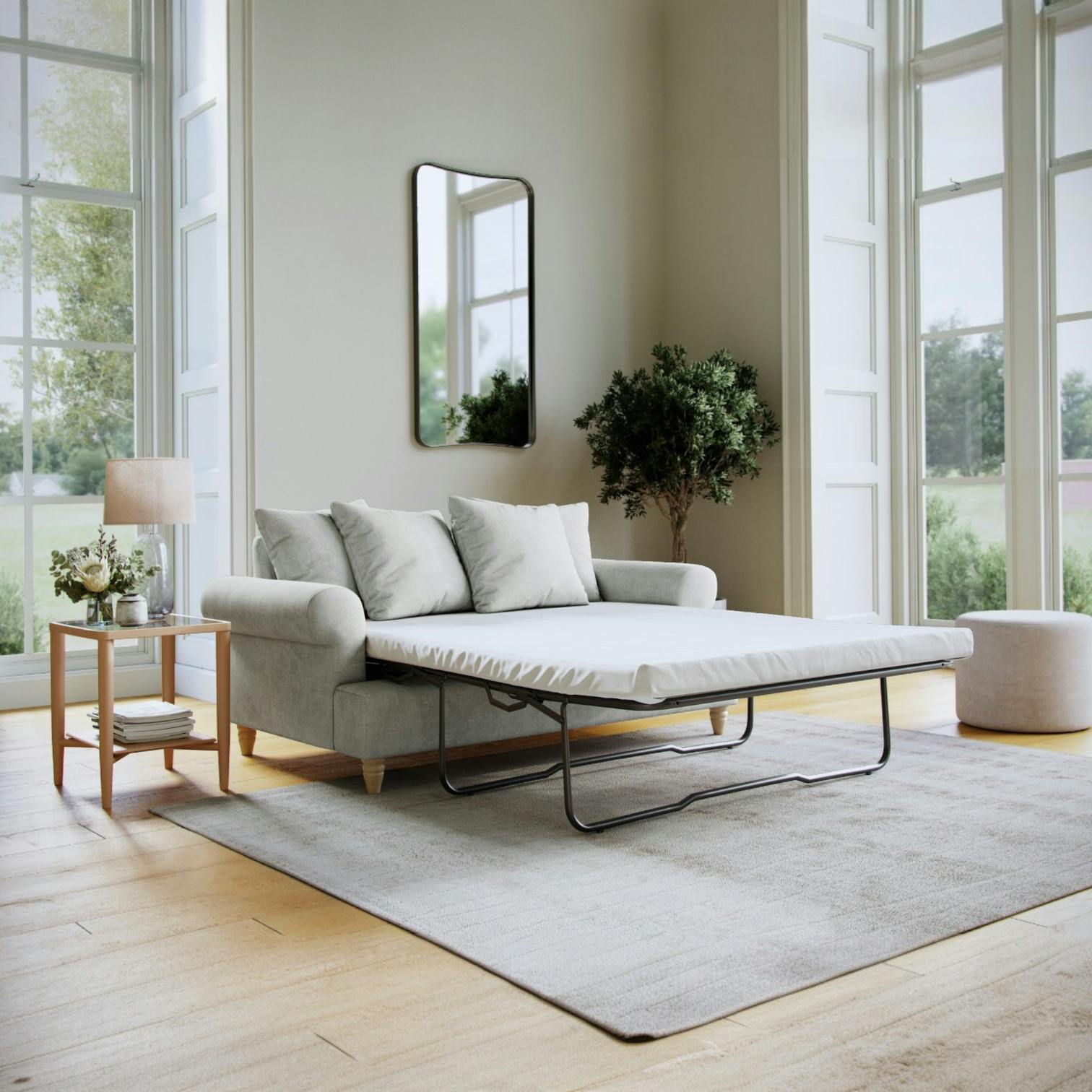 The Great Sofa Company Brentwood Sofa Bed - Ashen