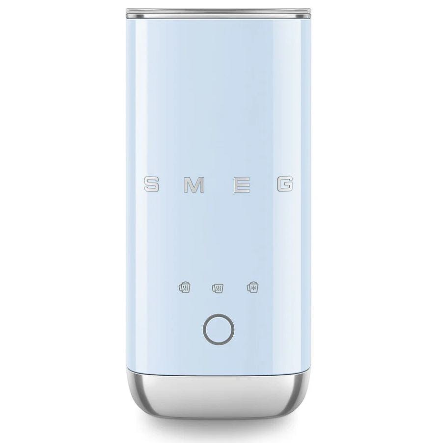 Smeg Blue 50'S Style Mff02 Mini Milk Frother - Pale