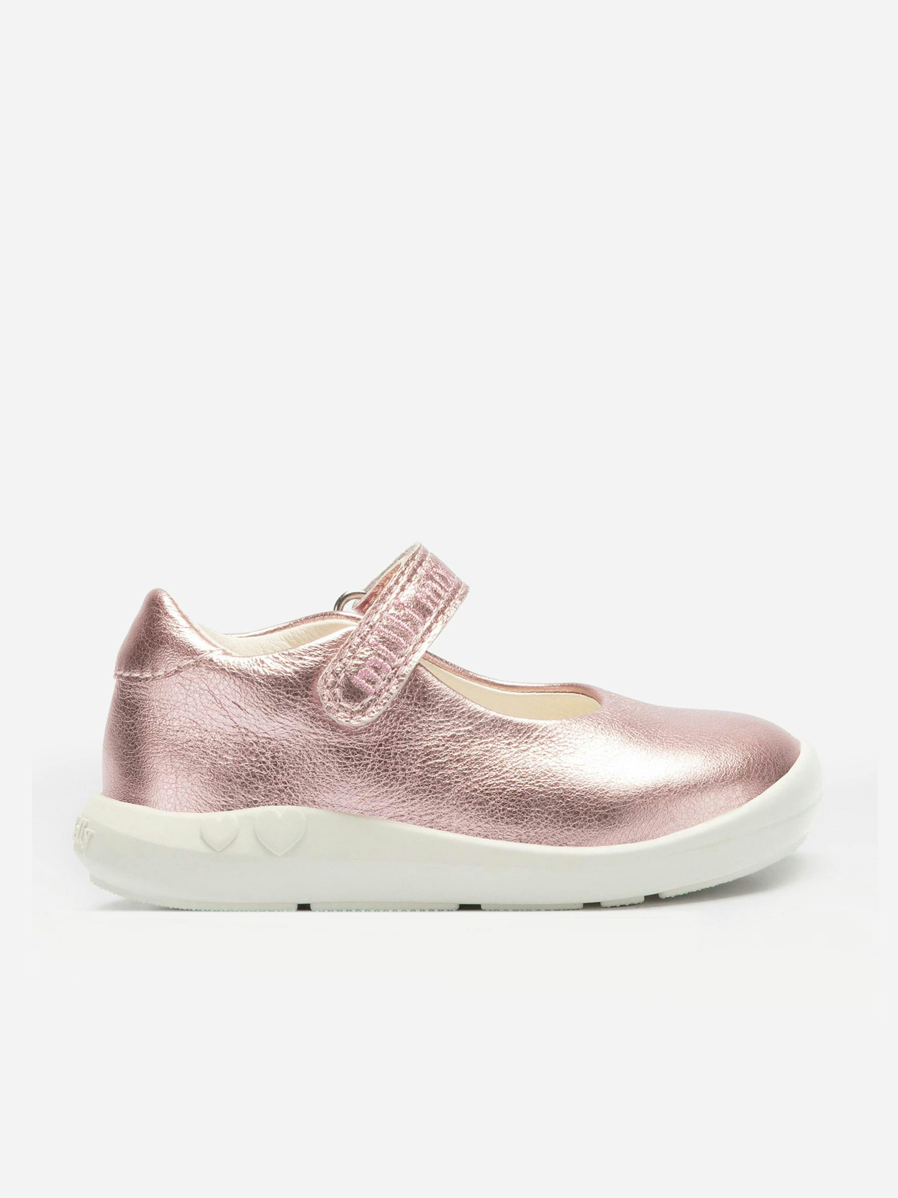 Lelli Kelly Girls Pink Kayla Leather Pumps In - Eu 21 Uk 4.5
