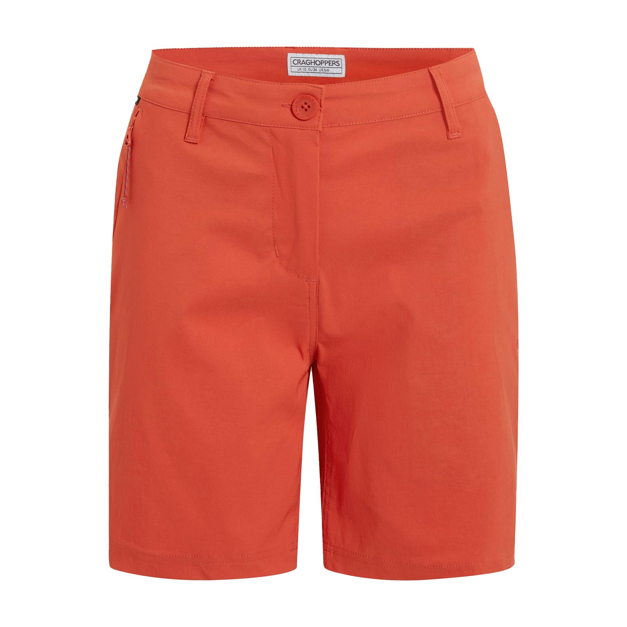 Craghoppers Women's Kiwi Pro Iii Casual Shorts - Grenadine - 10 Uk - Grenadine - 96% Polyamide-Nylon/4% Elastane
