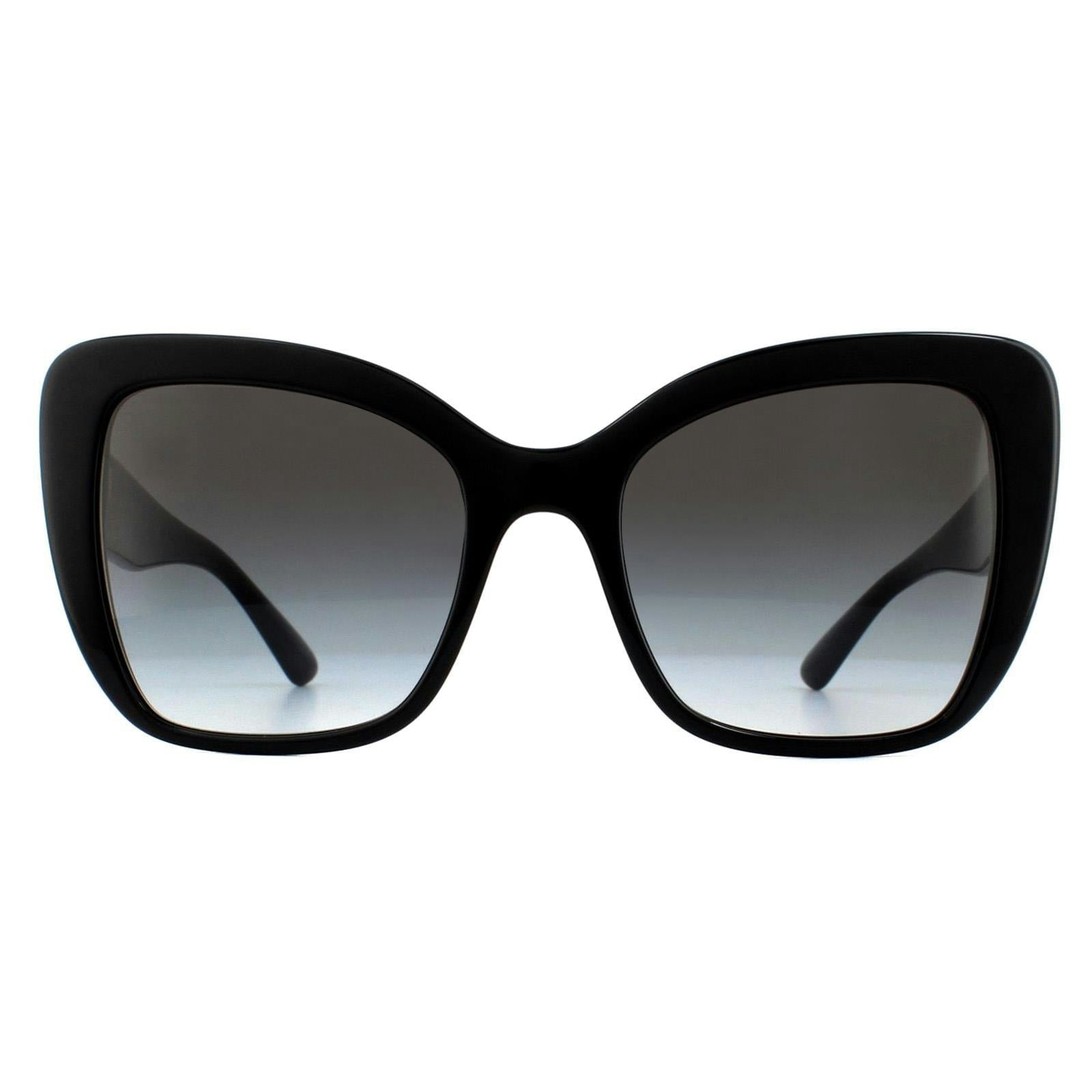 Dolce & Gabbana Sunglasses Dg4348 501/8G Black Grey Gradient - Image 8