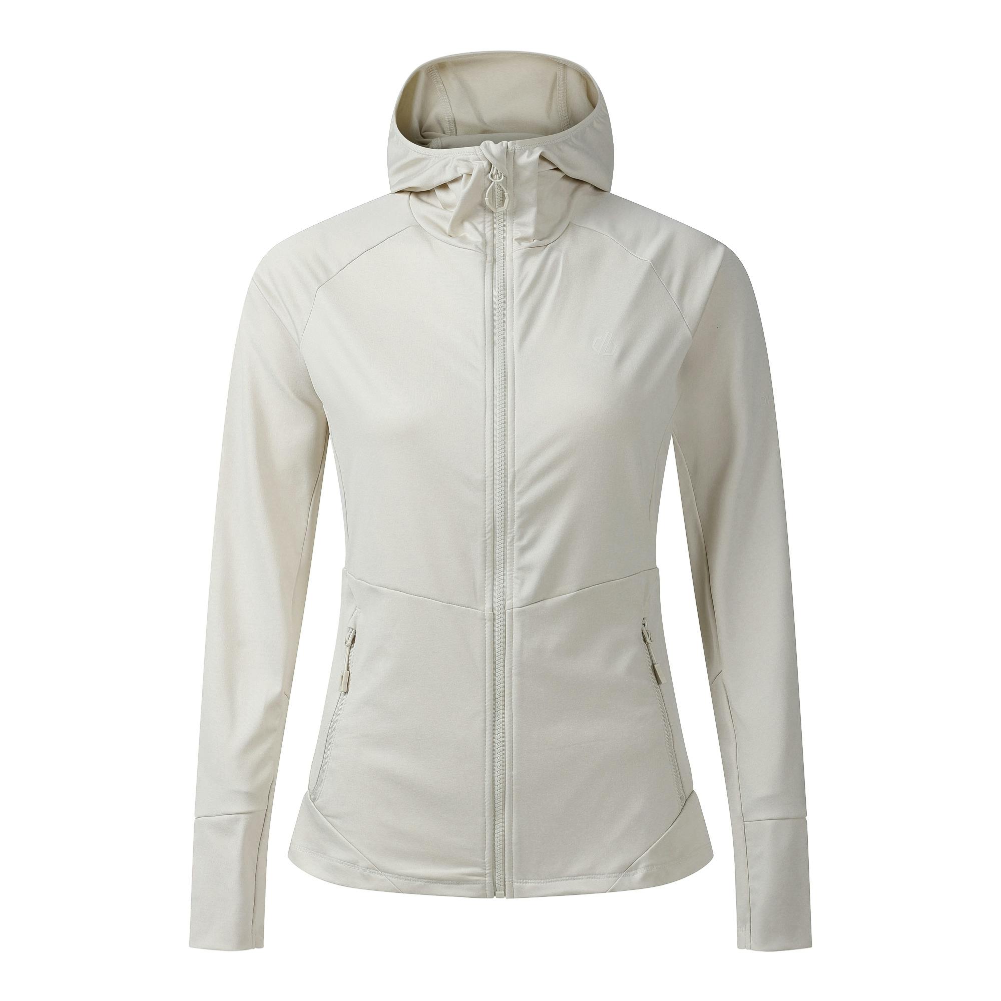Dare 2B Women's Nomadic Stretch Midlayer - Almond Milk - 18 Uk - Almond Milk - 92% Recycled Polyester/8% Elastane