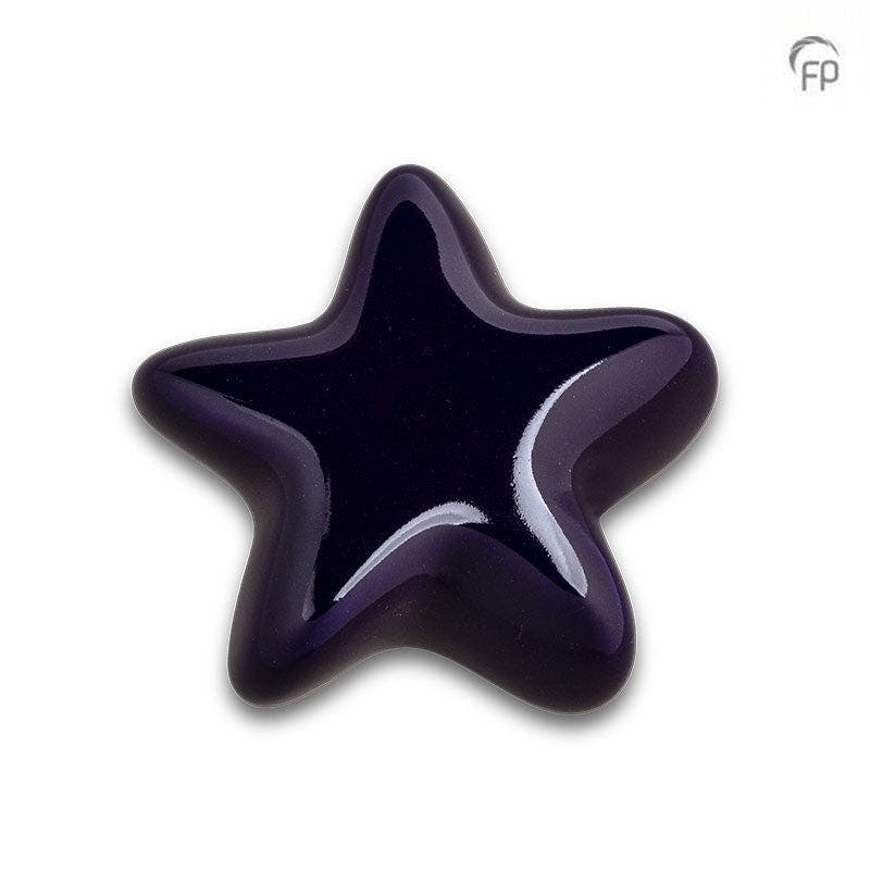Rackhams Blue Ceramic Star Keepsake