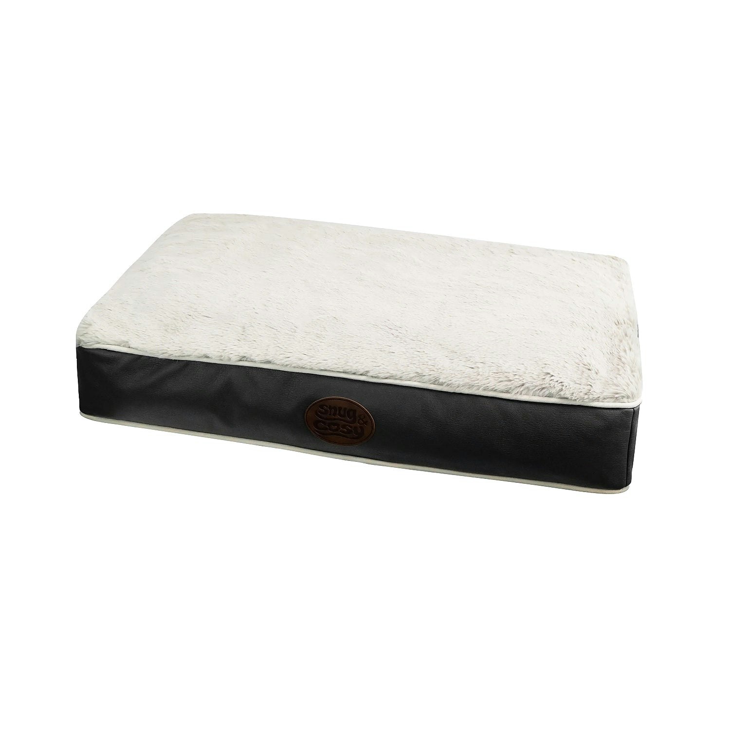 Snug And Cosy Pets Tuscany Lounger - (L) 120 X 75Cm - Slate
