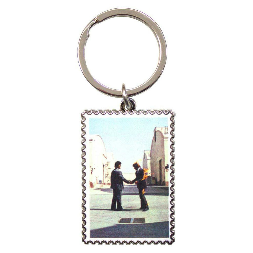 Paradiso Clothing Pink Floyd Wish You Were Here Stamp Keychain Keychain