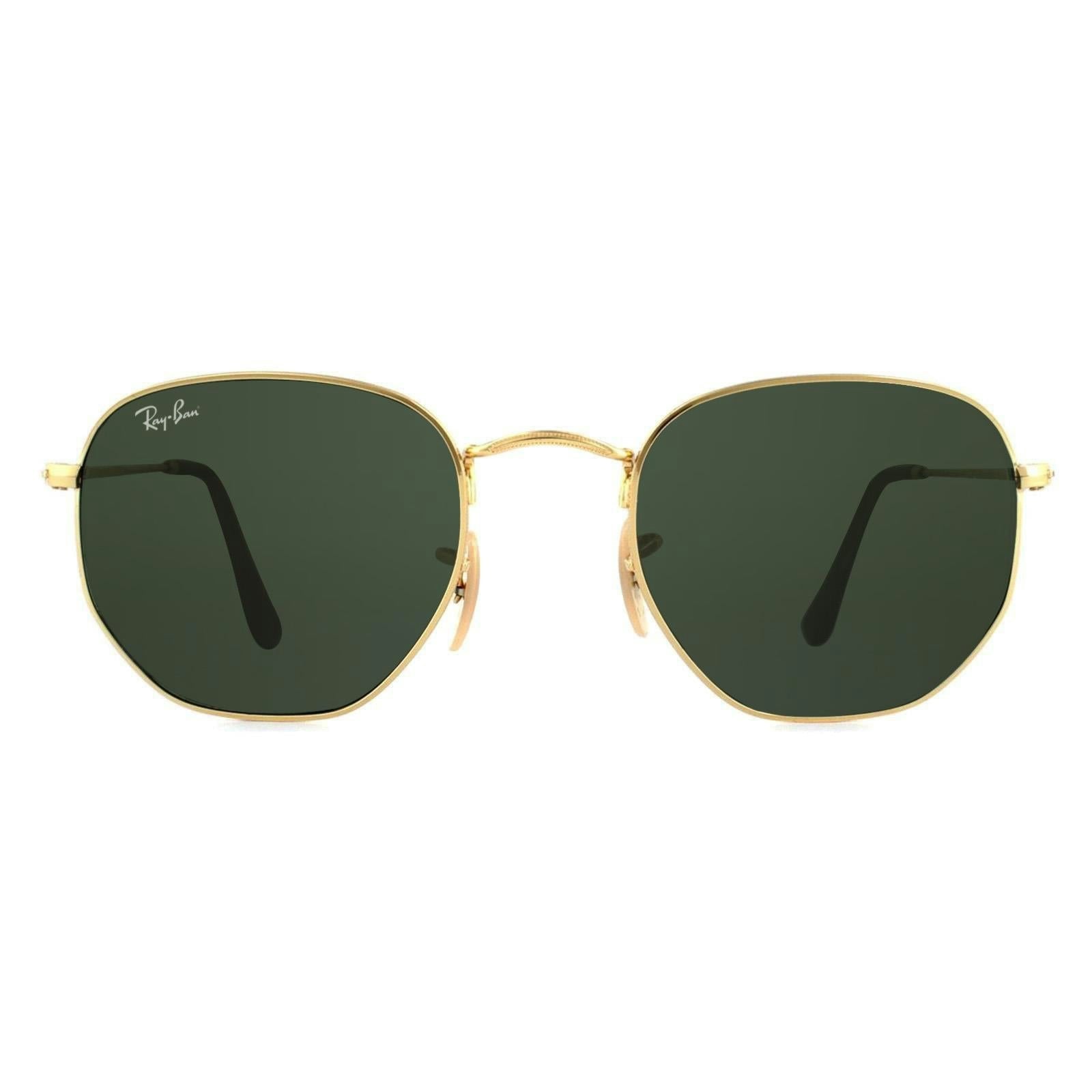Ray-Ban 0Rb3548n Octagonal Sunglasses Gold - Image 19
