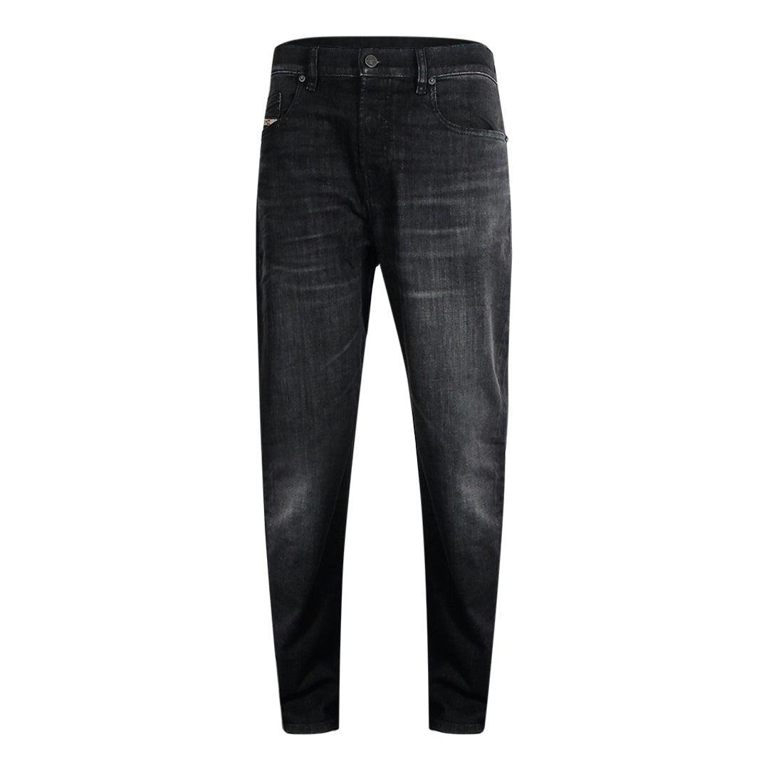 Diesel Men's Black 1979 Sleeker Jeans - 32R - 98% Cotton/2% Elastane