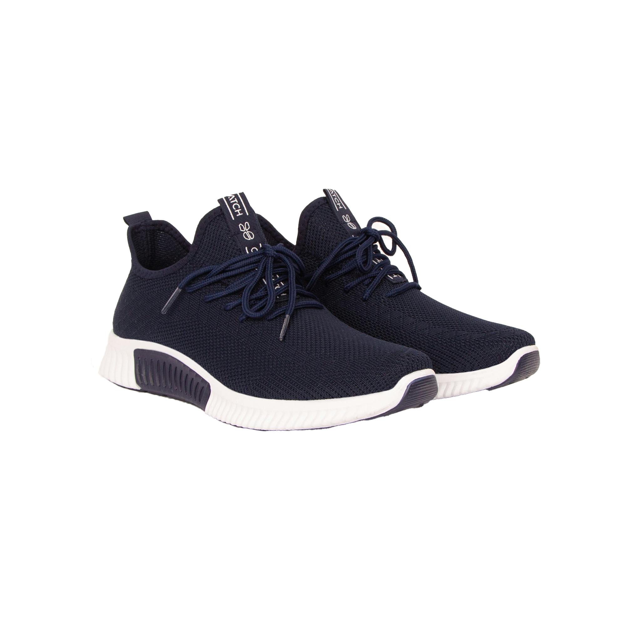 Crosshatch Men's Rideout Trainers - Navy - 9 Uk - Navy - 80% Textile/20% Pu
