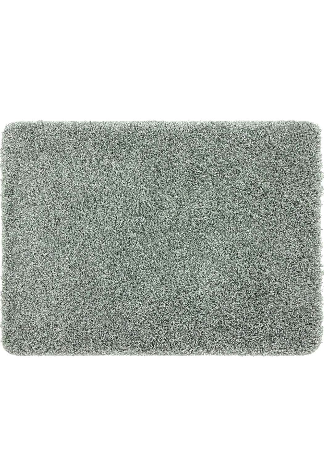 Rackhams Green Buddy Shaggy Washable Bathmat - 60X80 Cm