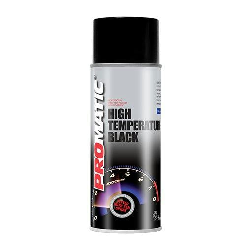 PROMATIC Professional High Temperature Black Fast Drying Aerosol - 400ml x 3 - Image 14