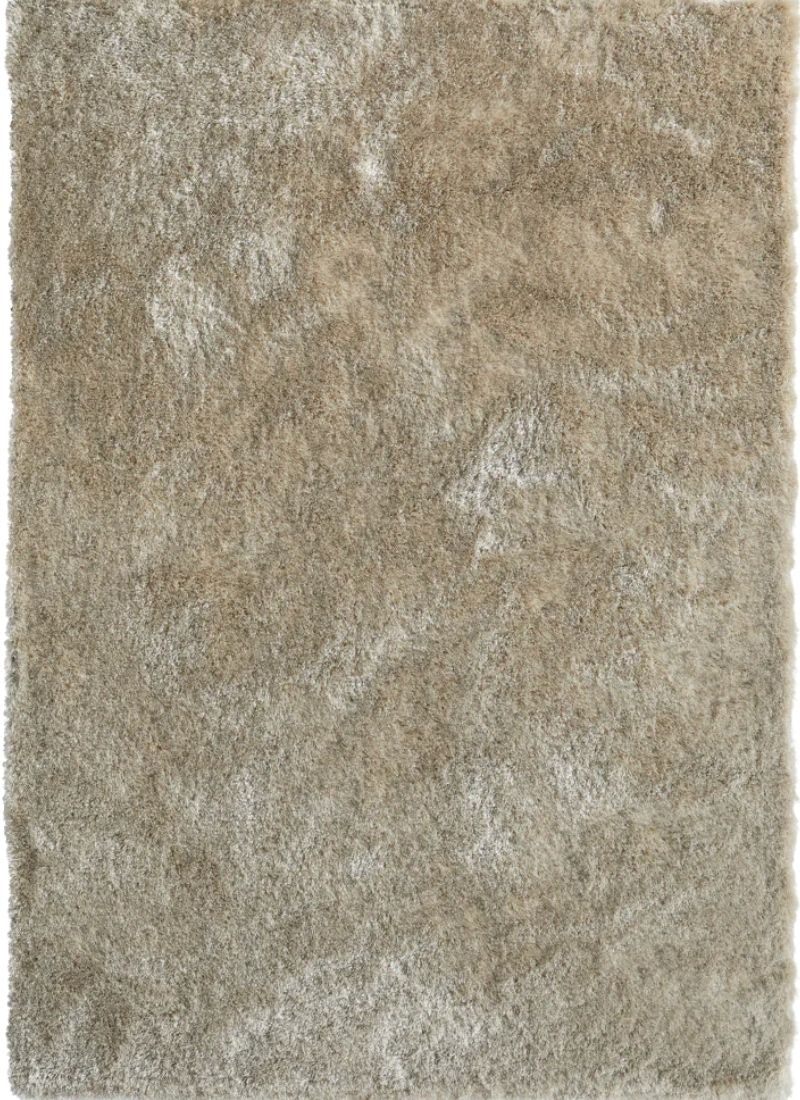Rackhams Beige Glamour Shaggy Rug - 120X170 Cm