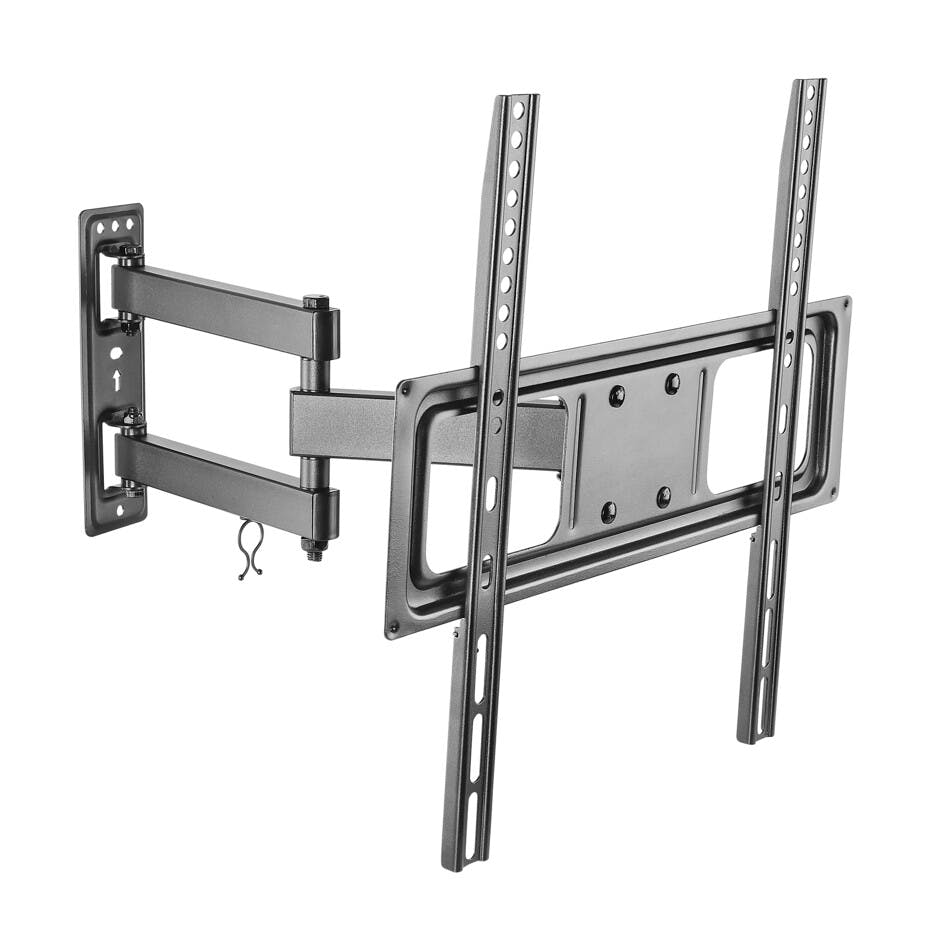 Intec Brackets Black Ib430b Swivel And Tilt Tv Wall Bracket For Screens Up To 55 Inch, Vesa 400 X 400
