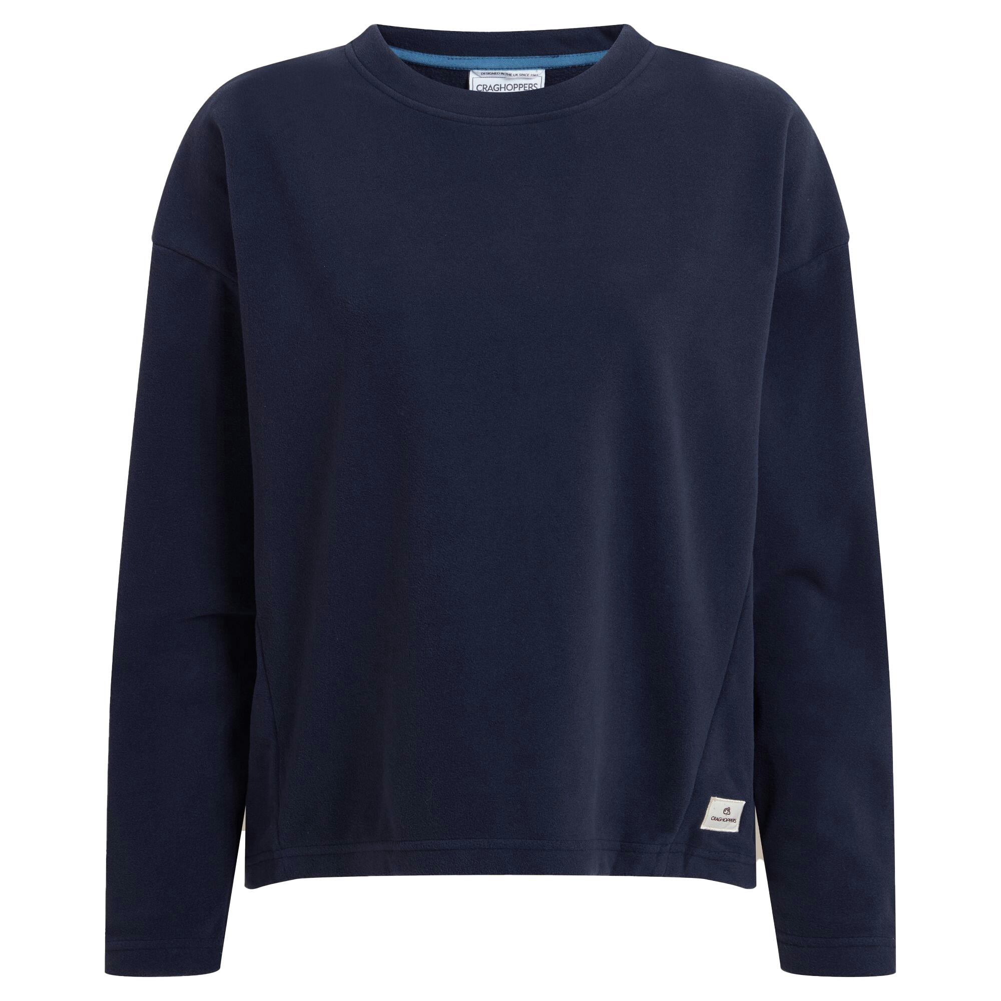 Craghoppers Women's Dark Miska Sweatshirt - Sapphire - 14 Uk - Sapphire - 100% Recycled Polyester