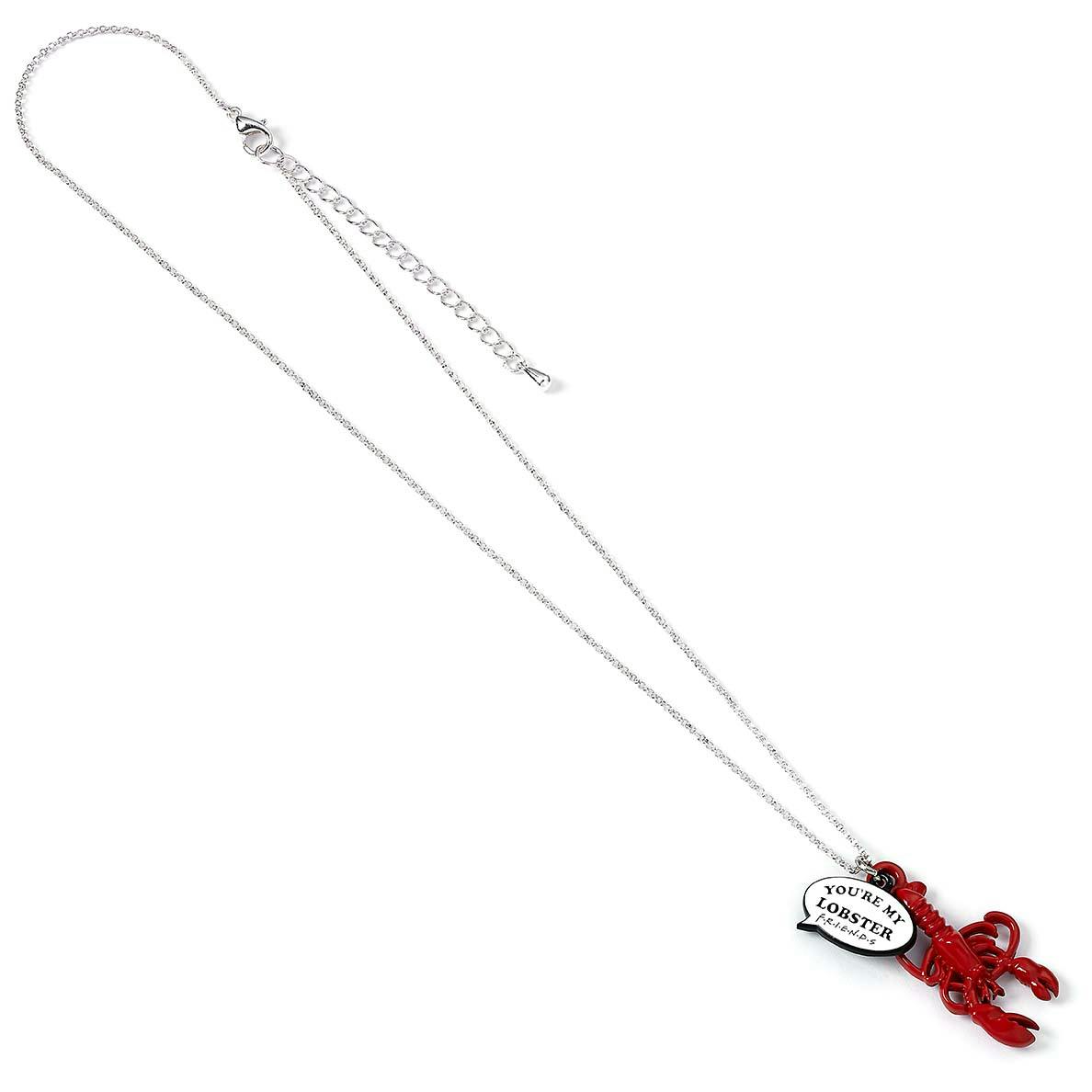 The Carat Shop Silver/Light Friends Tv Show You're My Lobster Charm Necklace