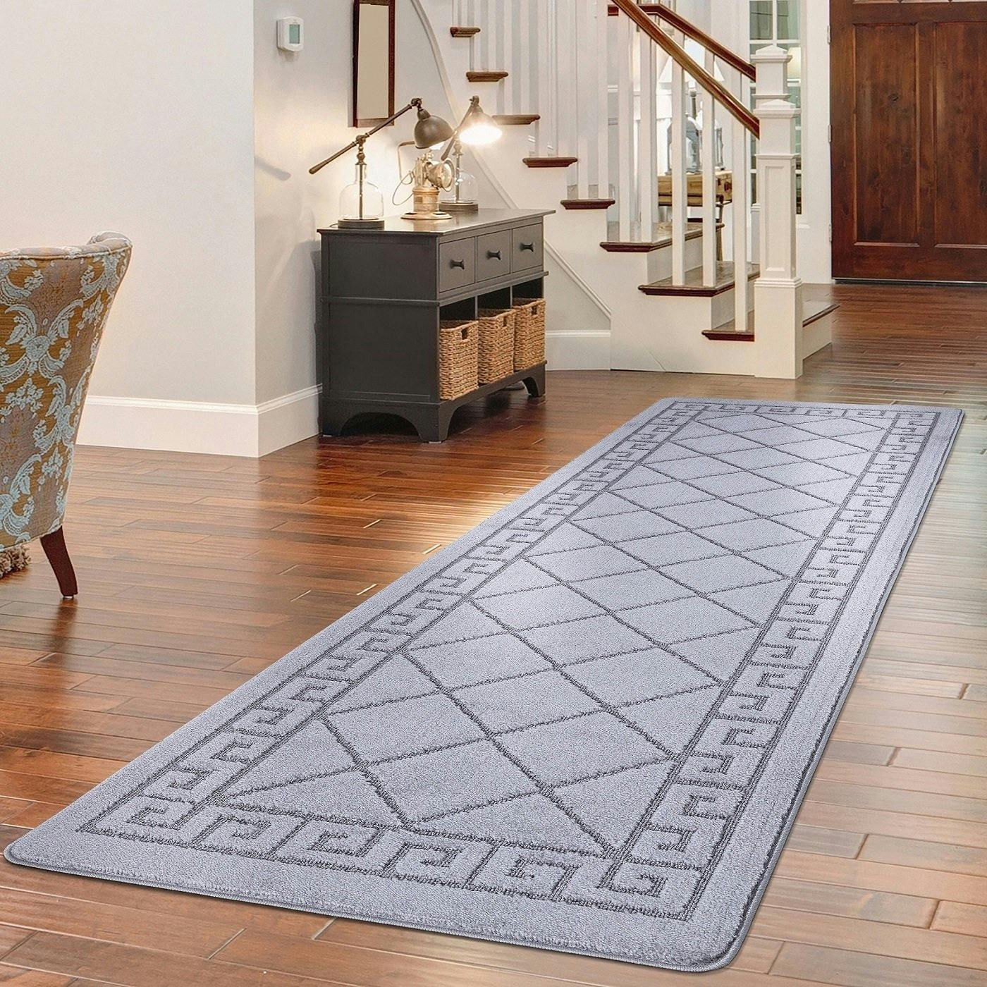 Rackhams Dark/Grey Tribela Gel Mat - 80Cm X 300Cm (2.6Ft X 9.8Ft)