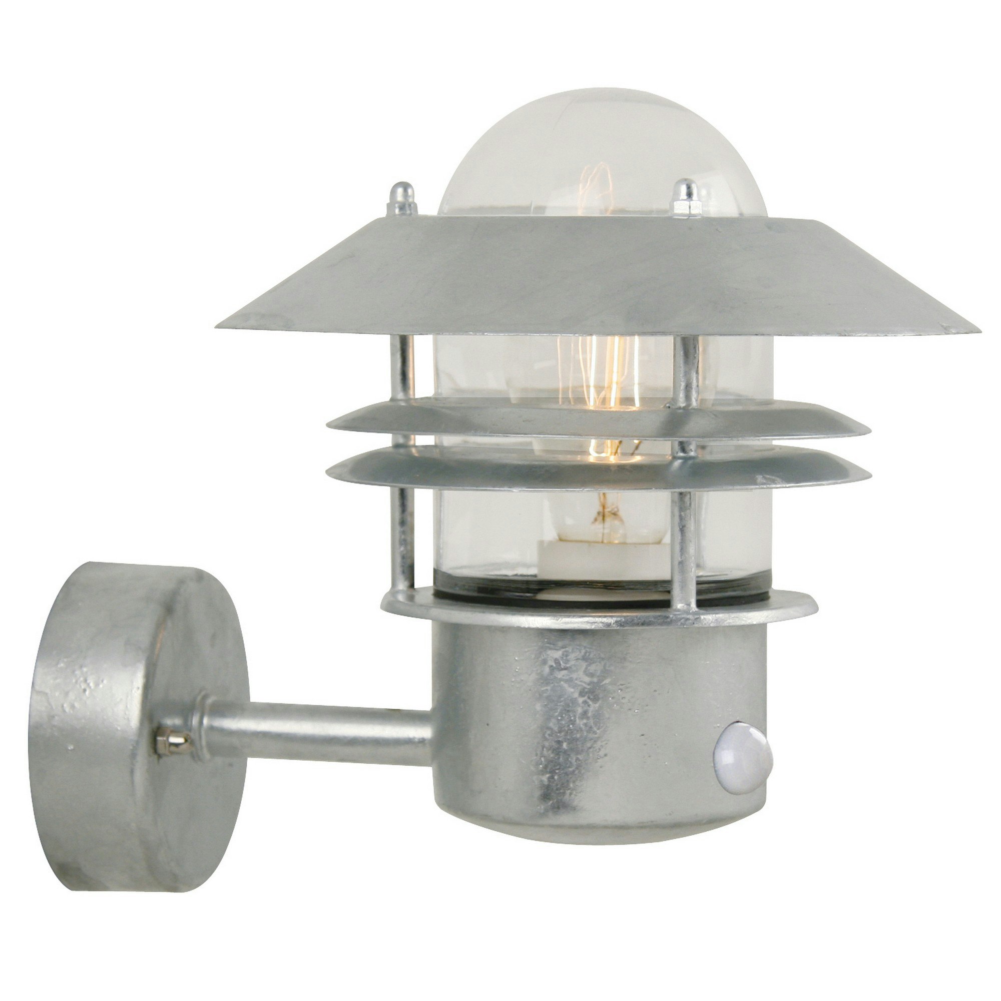 Rackhams Light Blokhus Up Sensor | Wall | Galvanized - 1