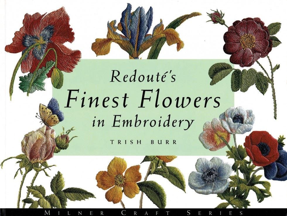 Redoute's Finest Flowers in Embroidery (Milner Craft Series),Tri - Image 5
