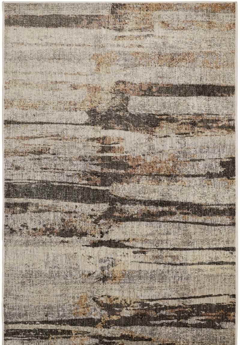 The Rugs Brown Aspre Shades Rug – Striped - 120X170 Cm