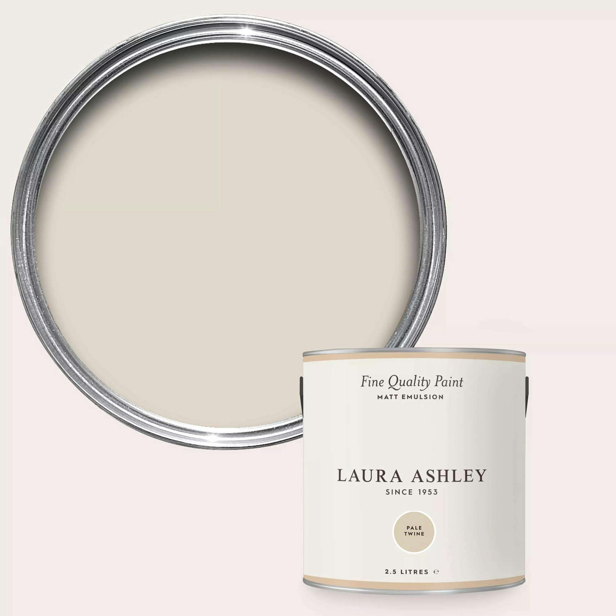 Rackhams Pale Twine Matt Emulsion 2.5L Paint - 2.5