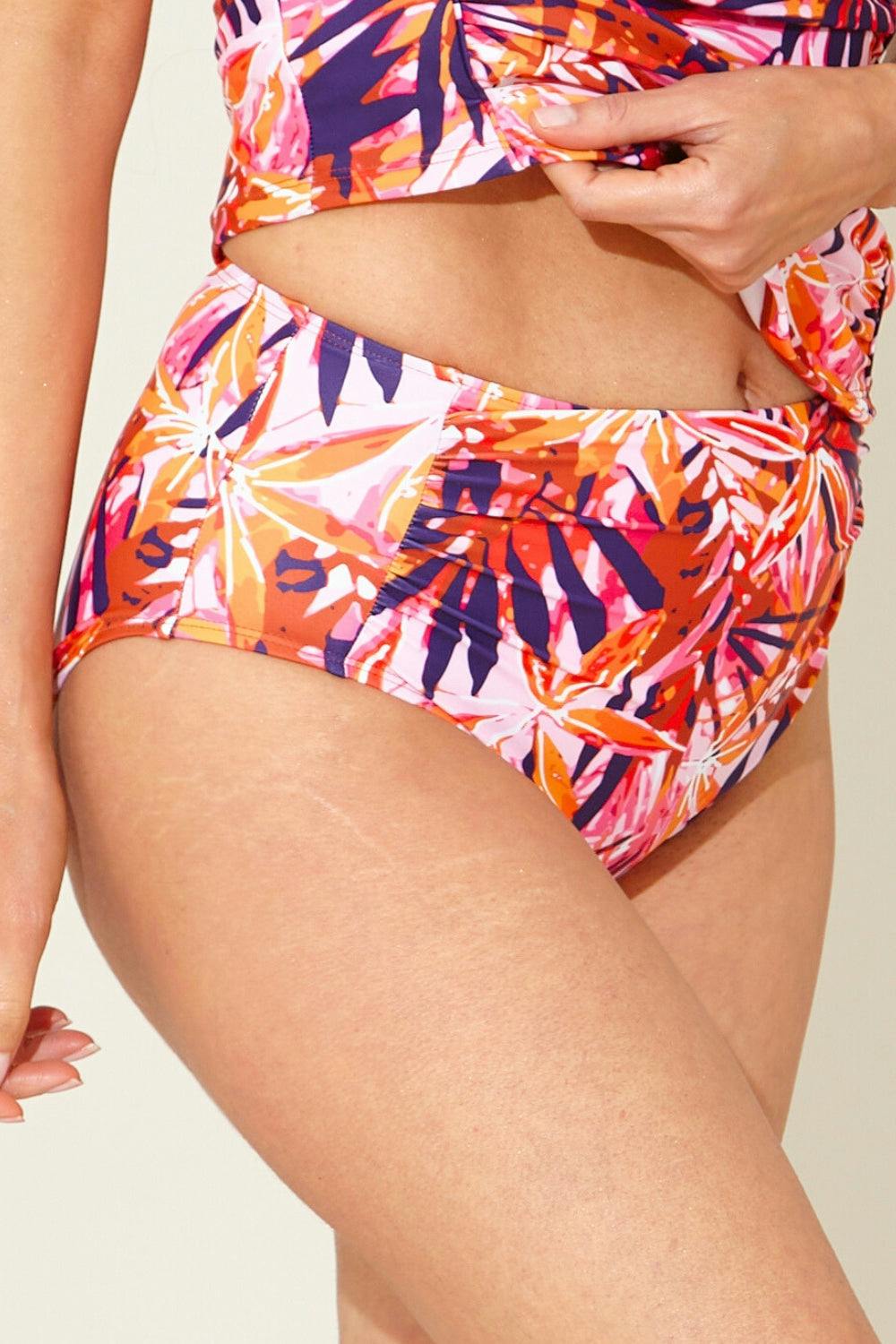 Beachcomber Leaf High Waist Brief - 18