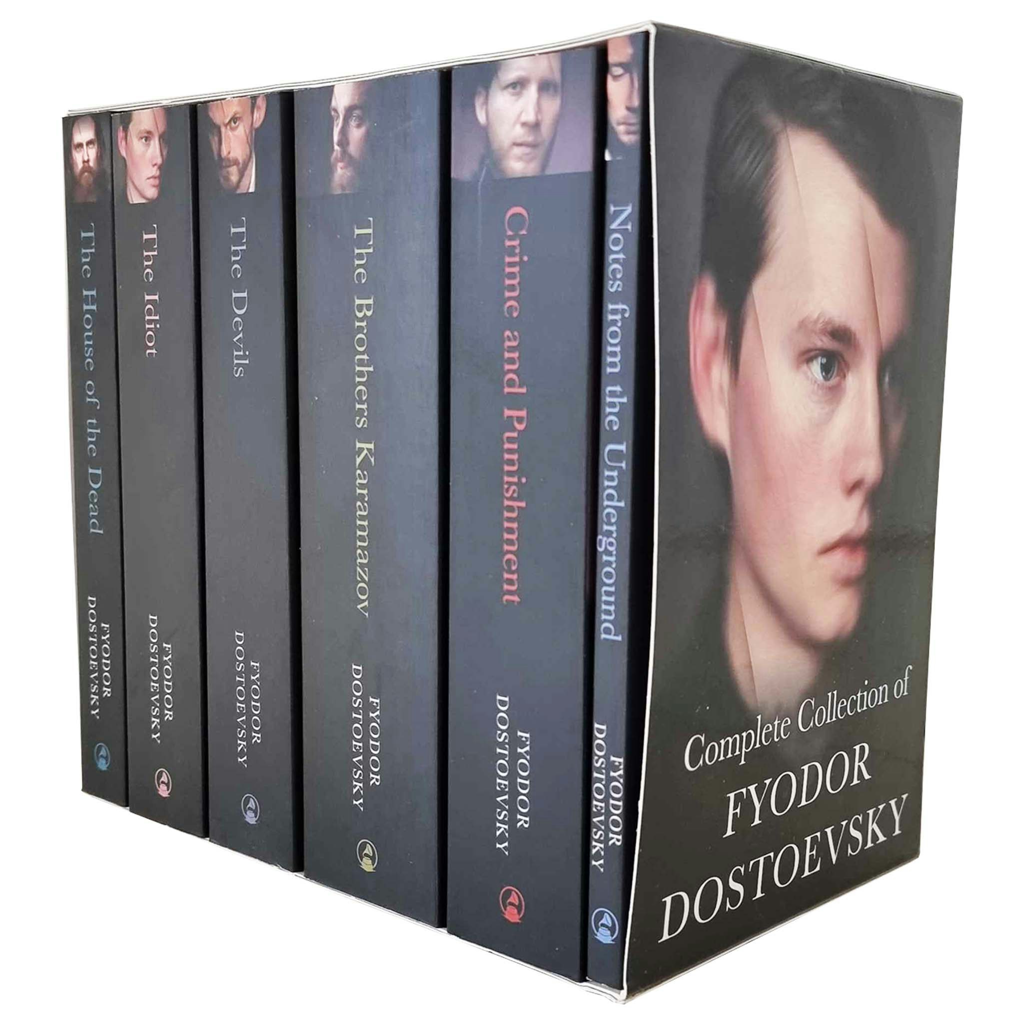 Various Publishers The Complete Collection Of Fyodor Dostoevsky 6 Books Set | Classic Masterpieces Of Russian Literature Novels