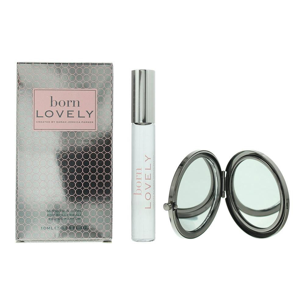 Sarah Jessica Parker Born Lovely 10ml EDP Rollerball & Mirror Gift Set - Image 12
