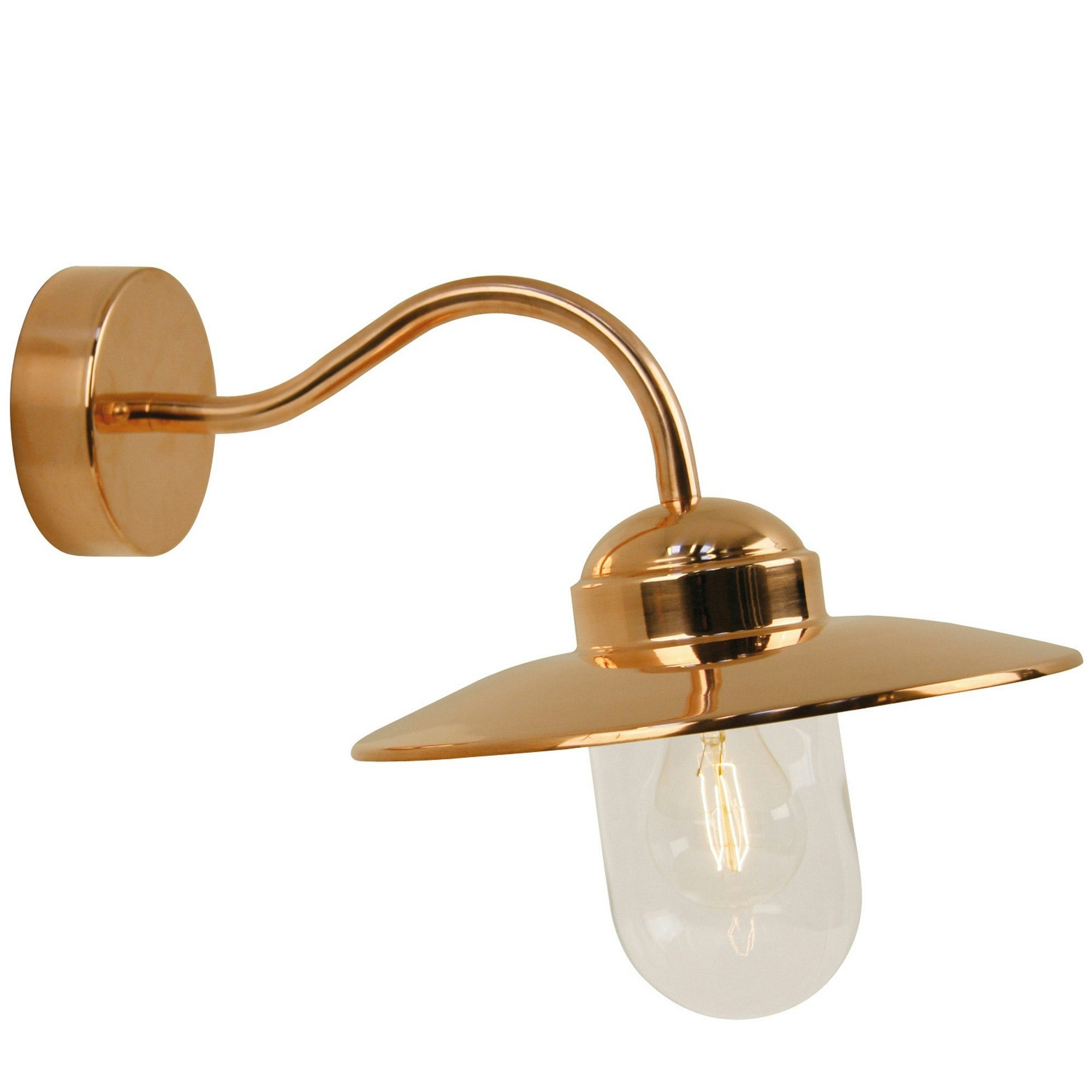 Nordlux Unisex Copper Luxe Outdoor Wall Light Garden E27 Ip54 Mains - Image 5