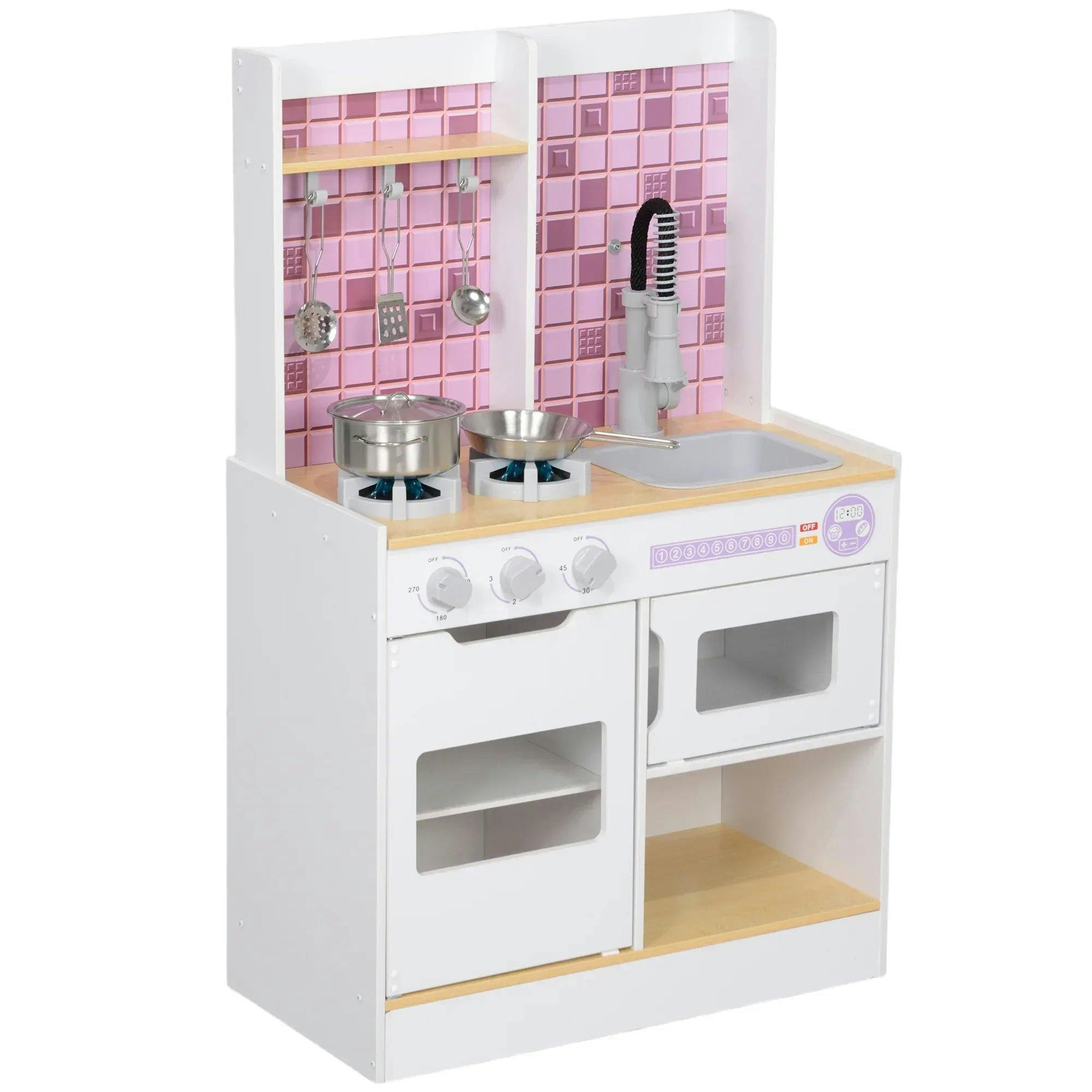 Tommy Toys AIYAPLAY Kids Kitchen Play Set - White - 3 Year Olds - Image 9