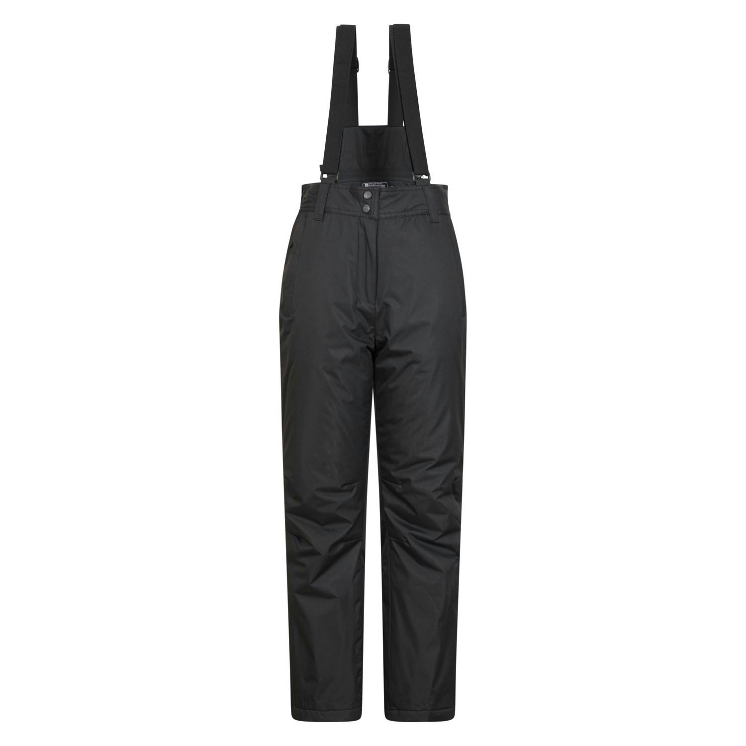 Mountain Warehouse Women's Black Moon Ii Ski Trousers - 22 Uk - 100% Polyester