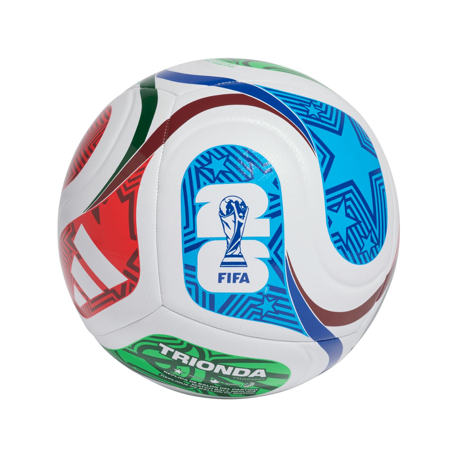 Adidas Fifa World Cup 26 Trionda Football Training Ball Jd8032 Sizes 3-5 - 3