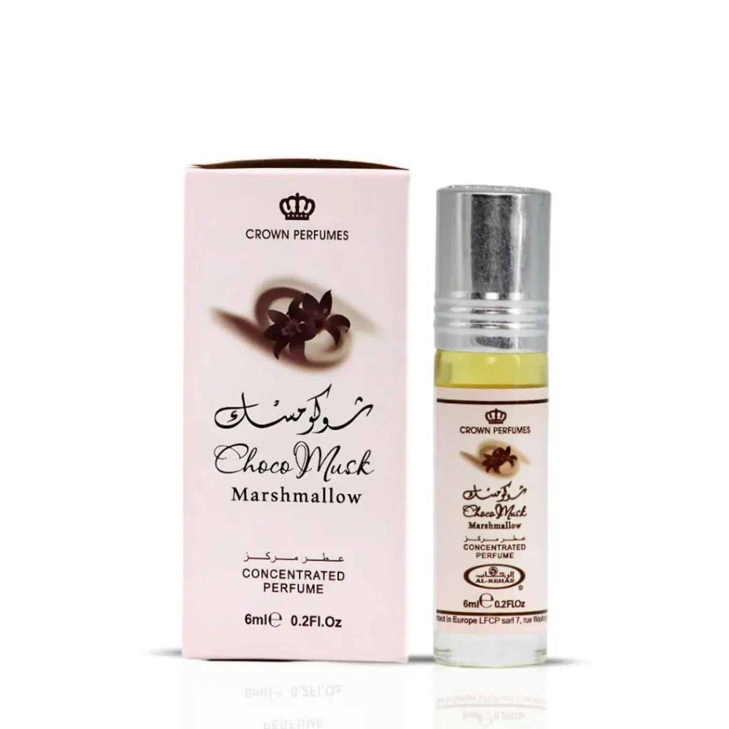 Al Rehab Amber Choco Musk Marshmallow 6Ml (0.2 Oz) Roll-On Oil