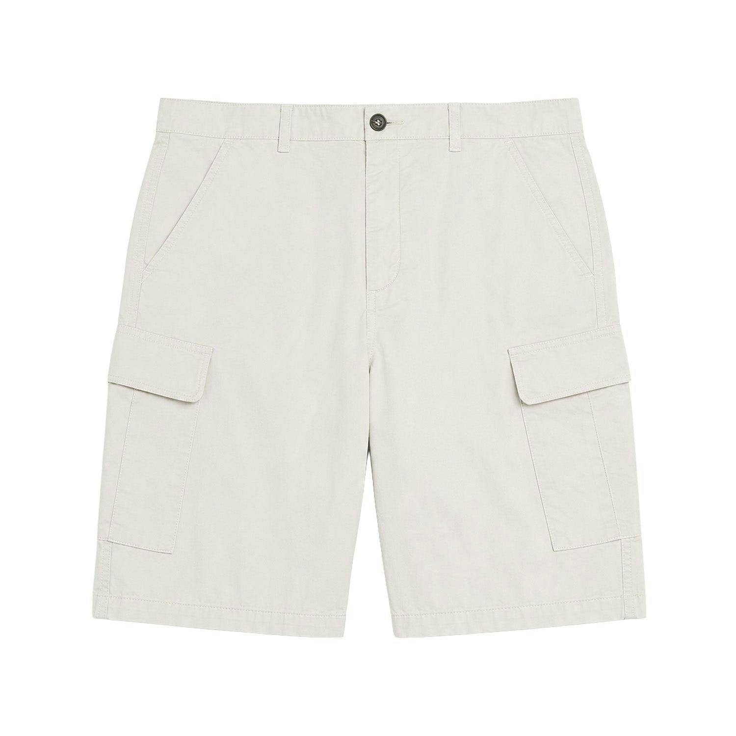 Lyle & Scott Men's Beige Cargo Shorts - Image 2