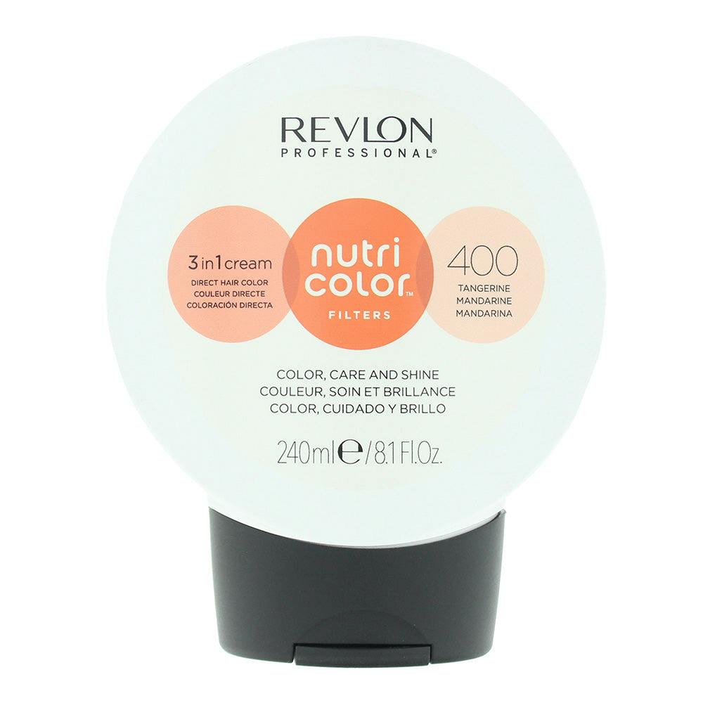 Nutri Color Filters Cream Revlon 400 Tangerine 3 In 1 Hair 240Ml