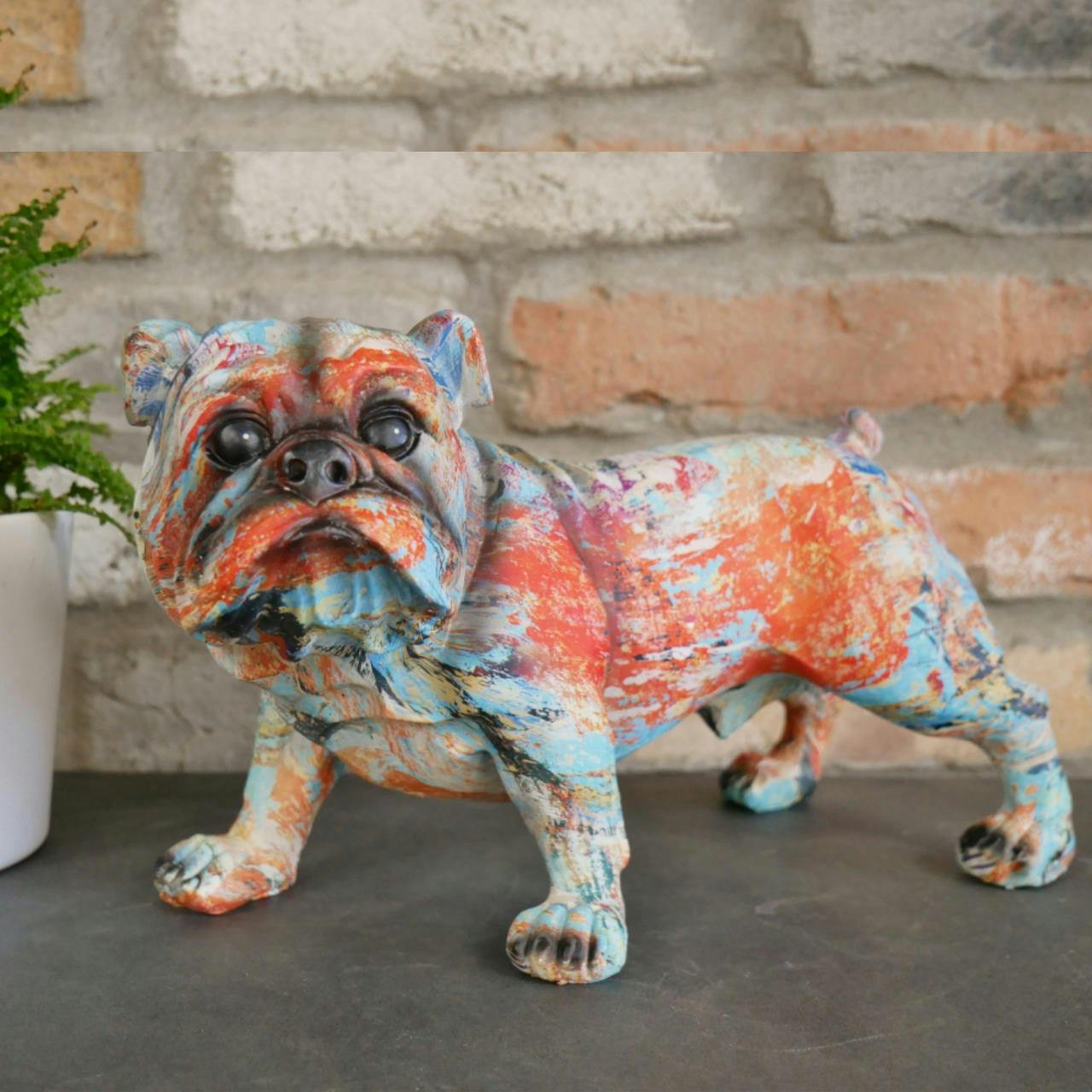 Rackhams Graffiti British Bulldog Ornament