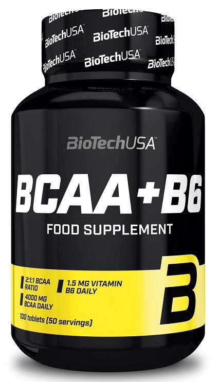 Biotechusa Bcaa + B6 - 100 Tablets