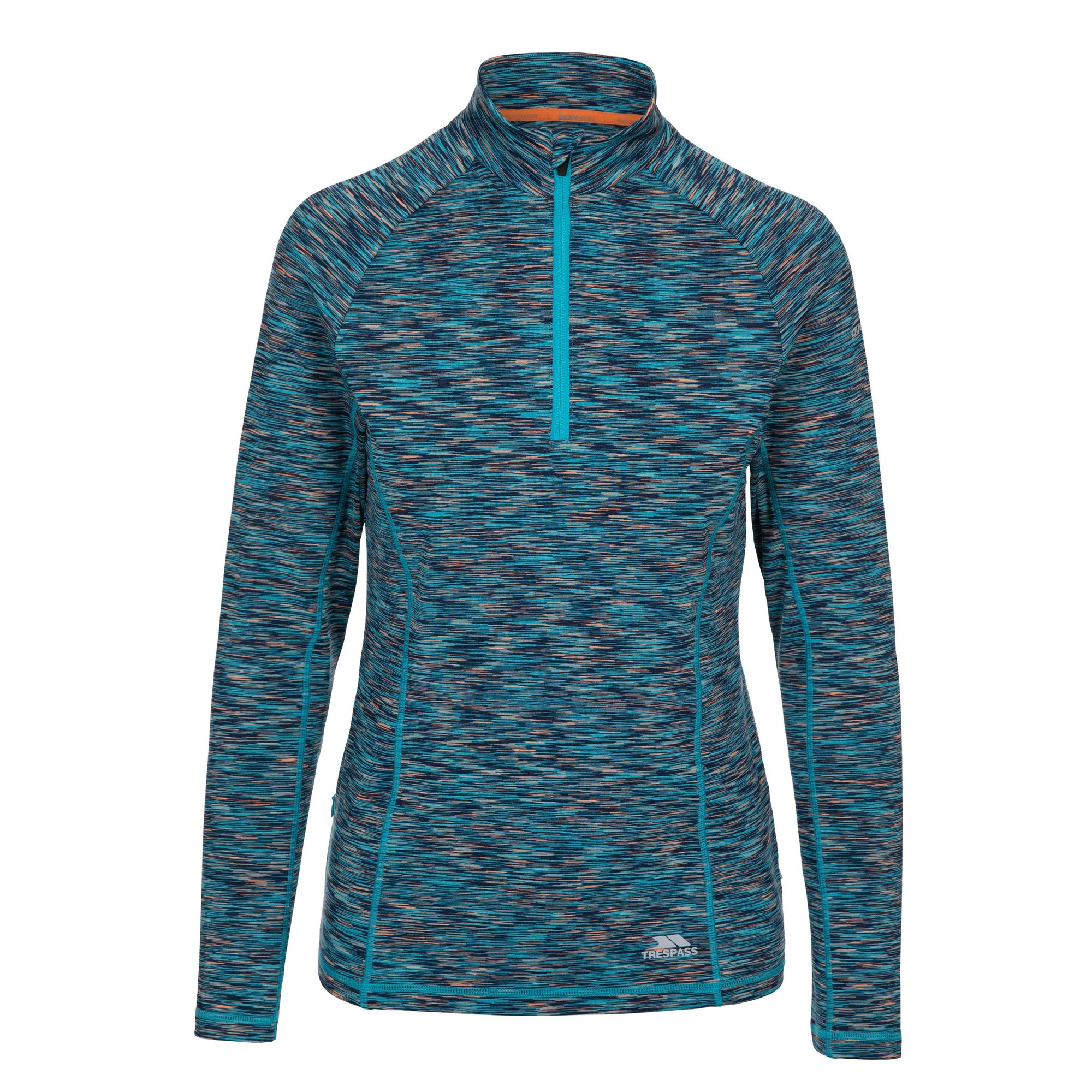 Trespass Women's Edith Active Top - Marine Marl - Marine Marl - Large