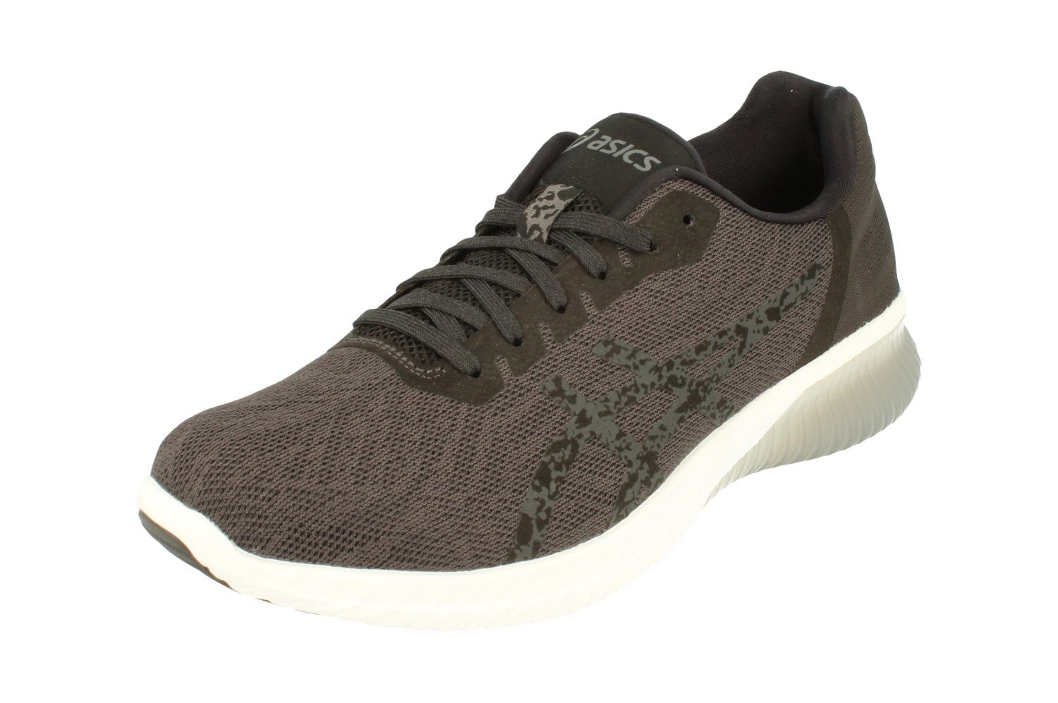 Asics Men's Black/White/Dark Gel-Kenun T7c4n 1690 - Uk 7.5 | Us 8.5 | Eu 42
