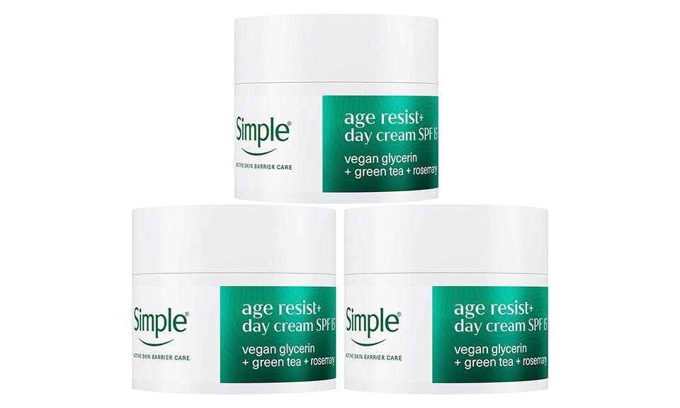 Simple White Day Cream Spf15 3X50ml Anti-Ageing Moisturiser In | Size: 50Ml - Image 2