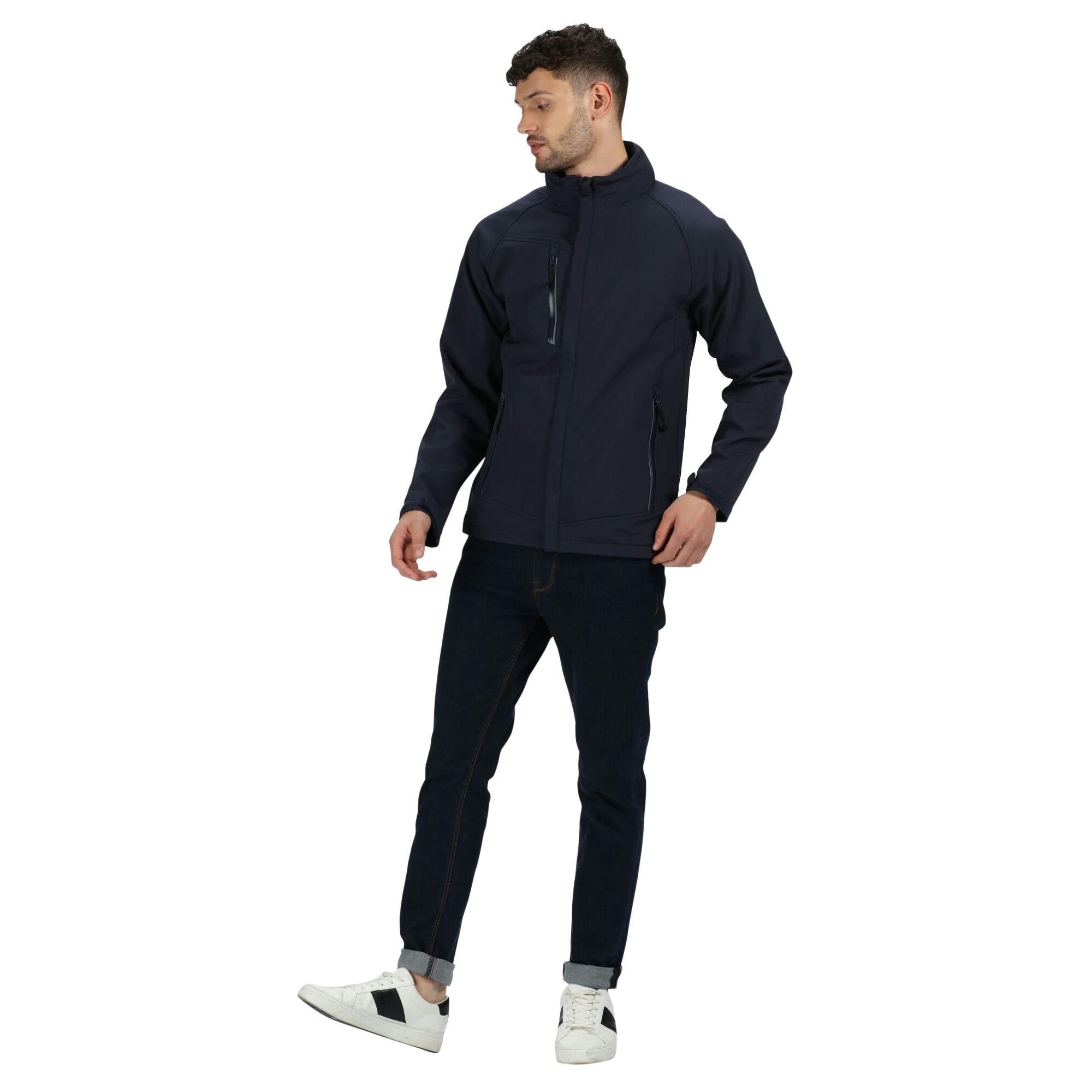 Regatta Men's Professional Soft Shell Jacket - Navy - 3XL - Navy - 96% Polyester/4% Elastane
