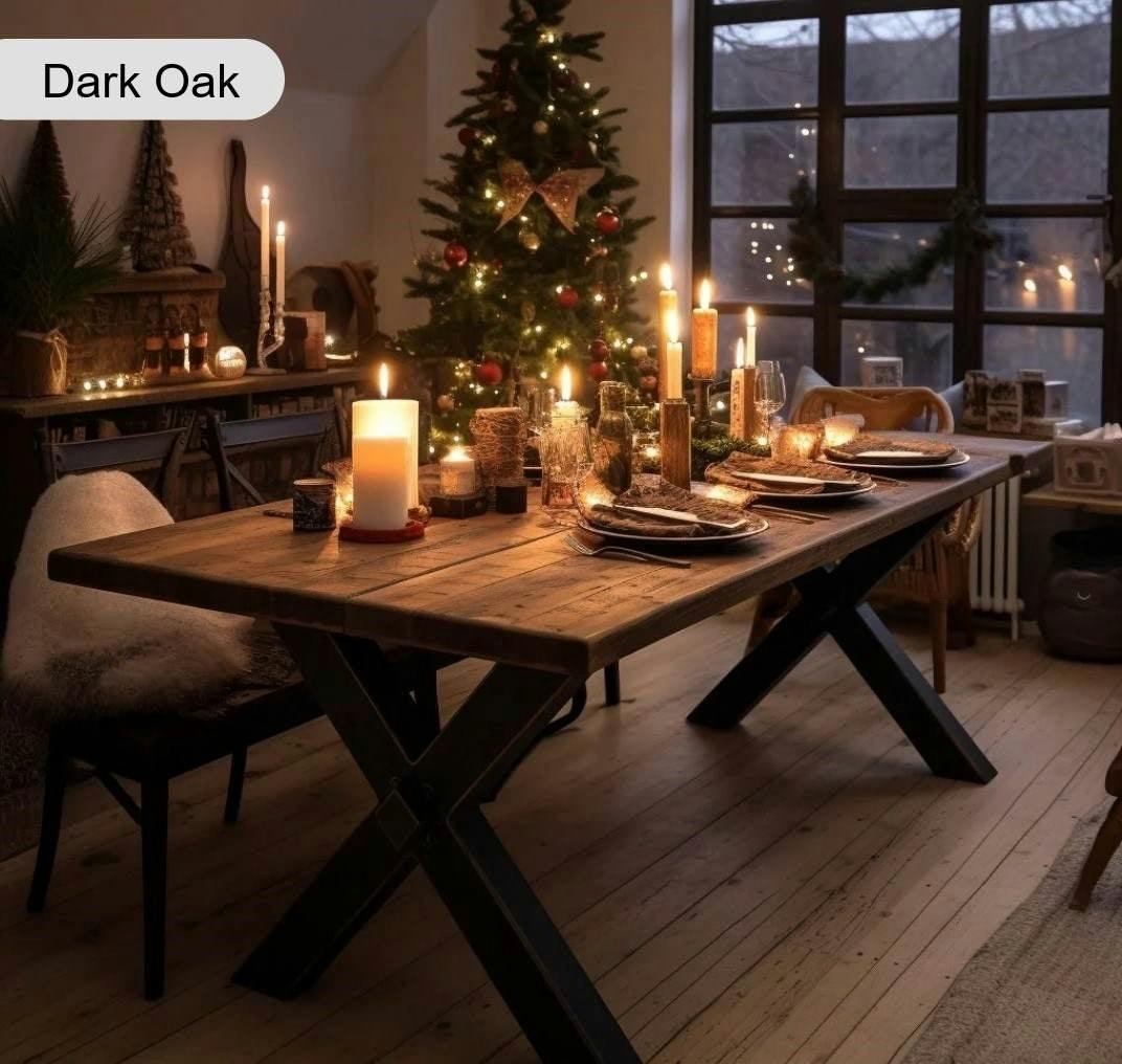 Trl Furniture Grain Sleek & Slender Reclaimed Dining Table - 280 - 80