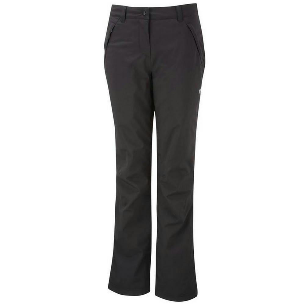 Craghoppers Women's Black Aysgarth Ii Waterproof Trousers - 16 Uk L - 100% Polyester