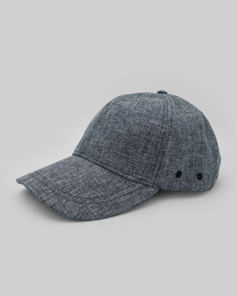 Steel & Jelly Grey Navy & Textured Cap - One Size