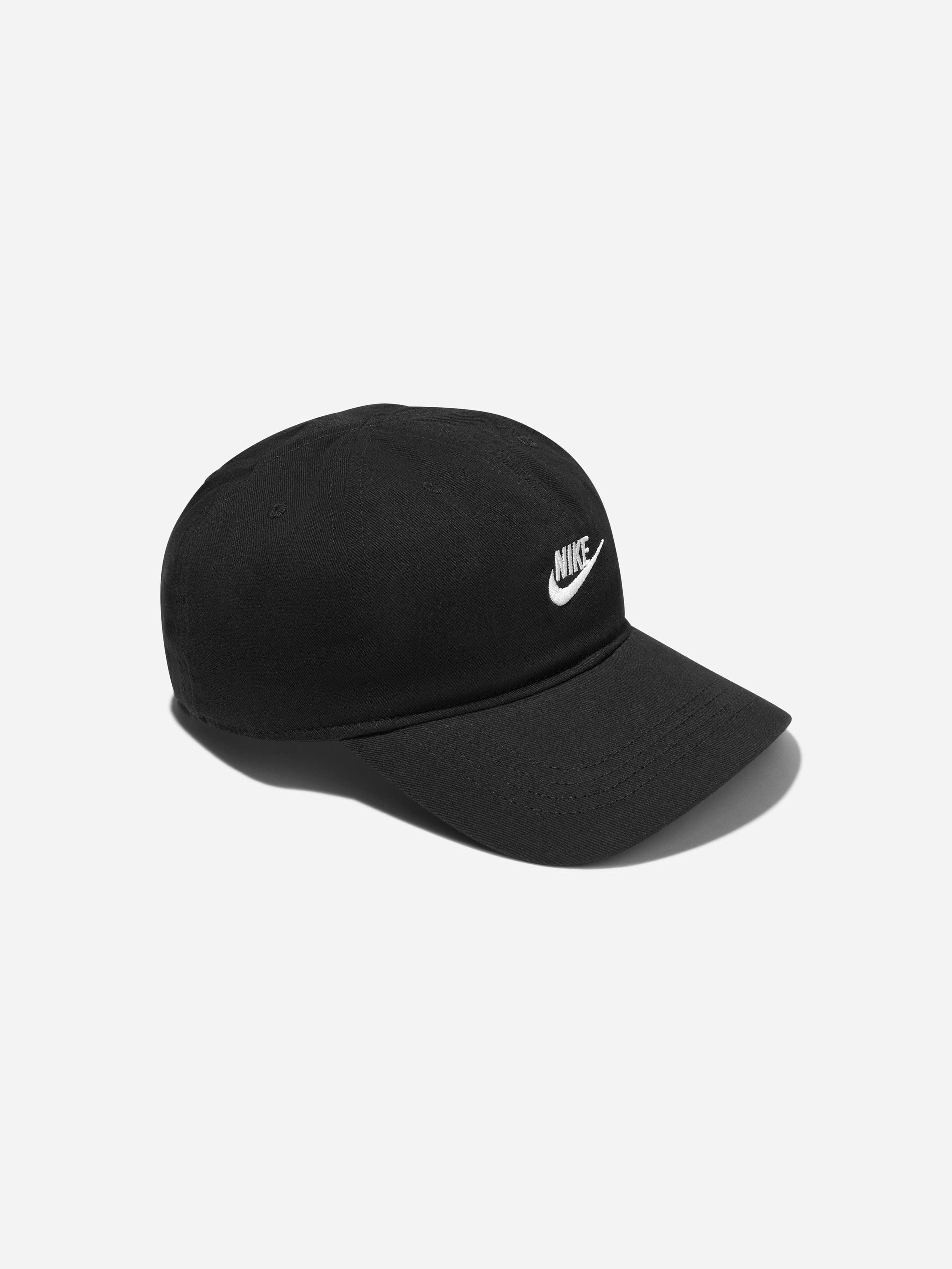 Nike Boys Black Futura Curve Brim Cap In - 4 - 7 Yrs