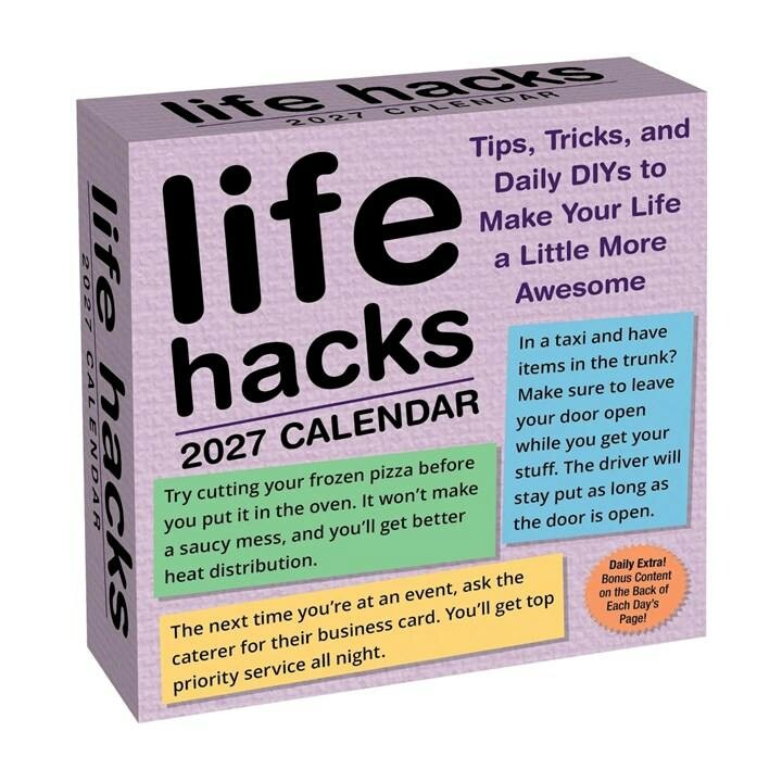 Life Hacks 2027 Day-to-Day Calendar - Image 7