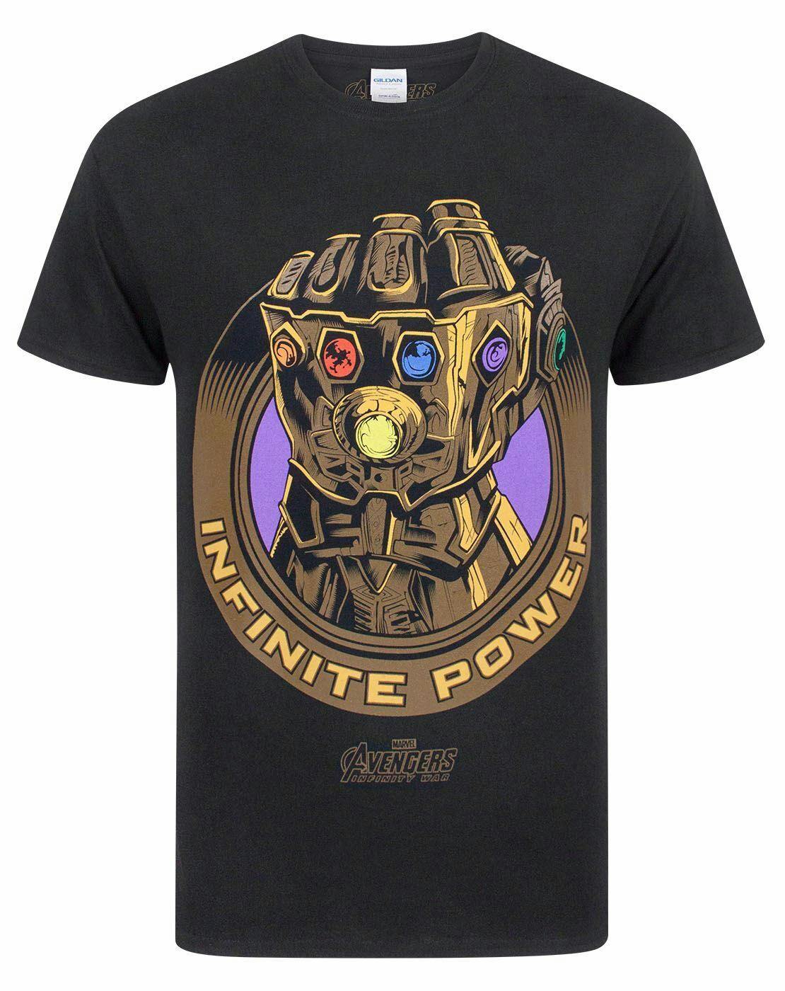 Vanilla Underground Men's Black Marvel Thanos Short Sleeved T-Shirt - XX-Large