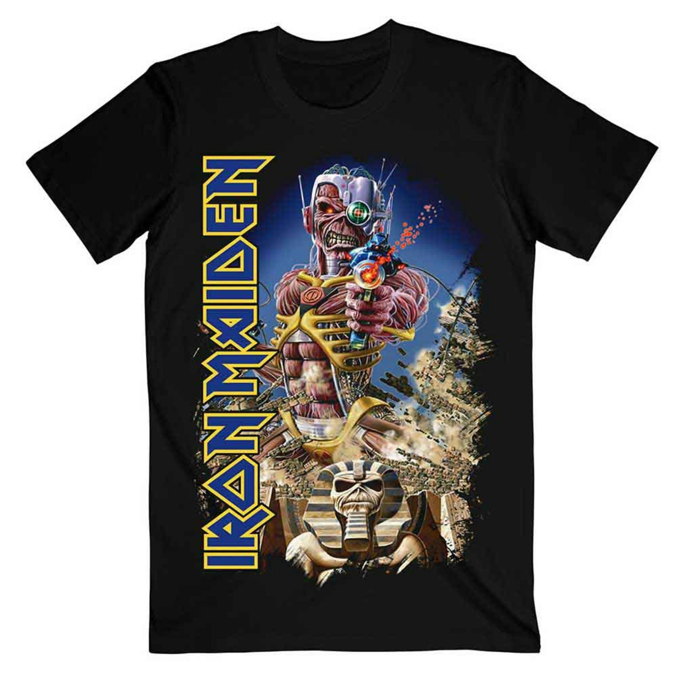 Paradiso Clothing Men's Iron Maiden Somewhere Back In Time T Shirt - S