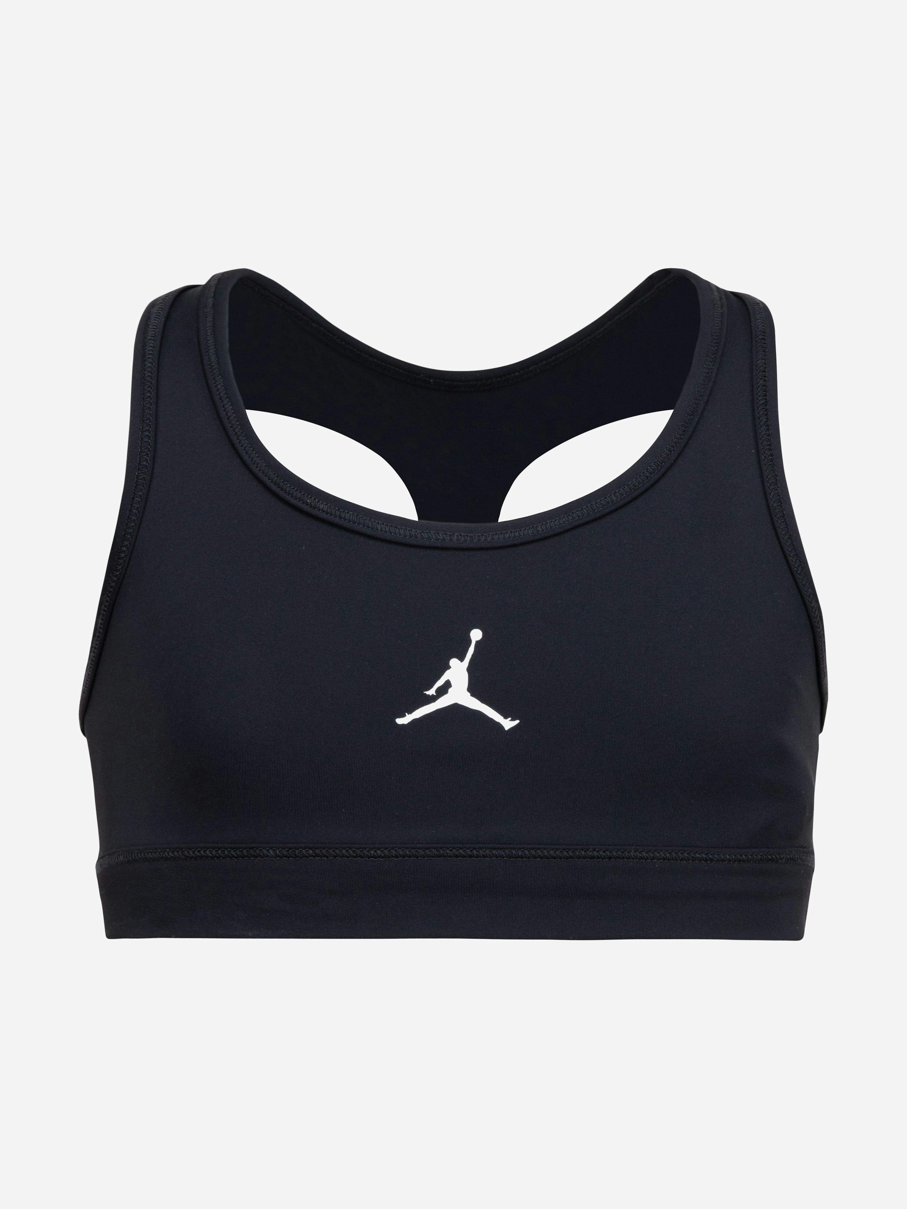 Jordan Girls Black Jumpman Sports Bra In - 8 - 10 Yrs