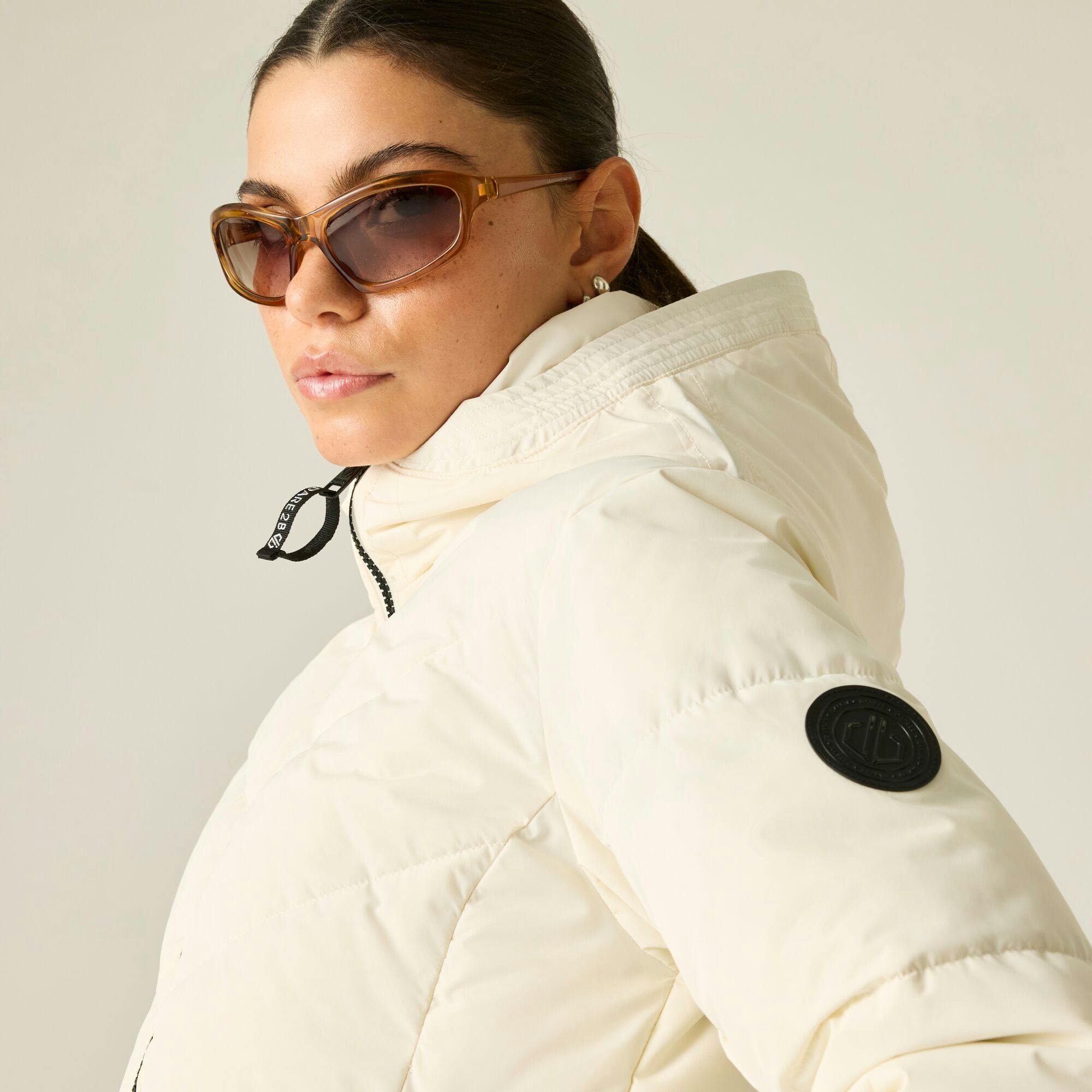 Regatta Women's / Slim Padded Jacket - Egret - 8 Uk - Egret - 100% Recycled Polyester