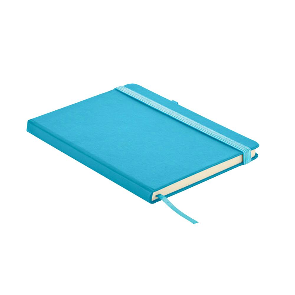 Midocean Turquoise Leather A5 Notebook - 1.6Cm X 12.2Cm X 14.6Cm