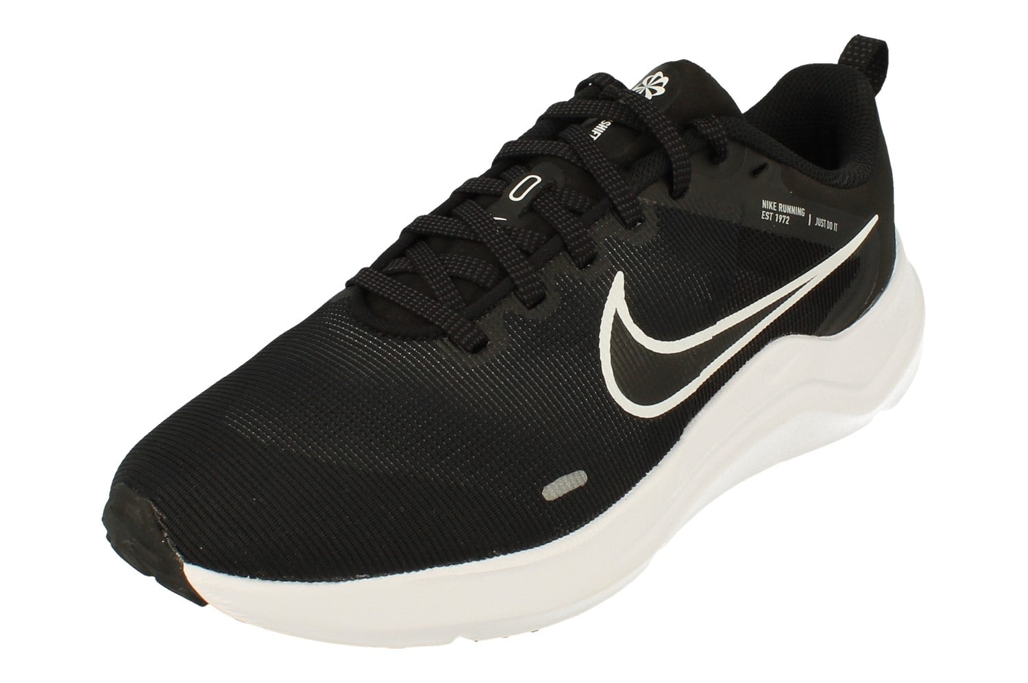Nike Men's Black/White/Grey Downshifter 12 Dd9293 001 - Uk 7 | Us 8 | Eu 41